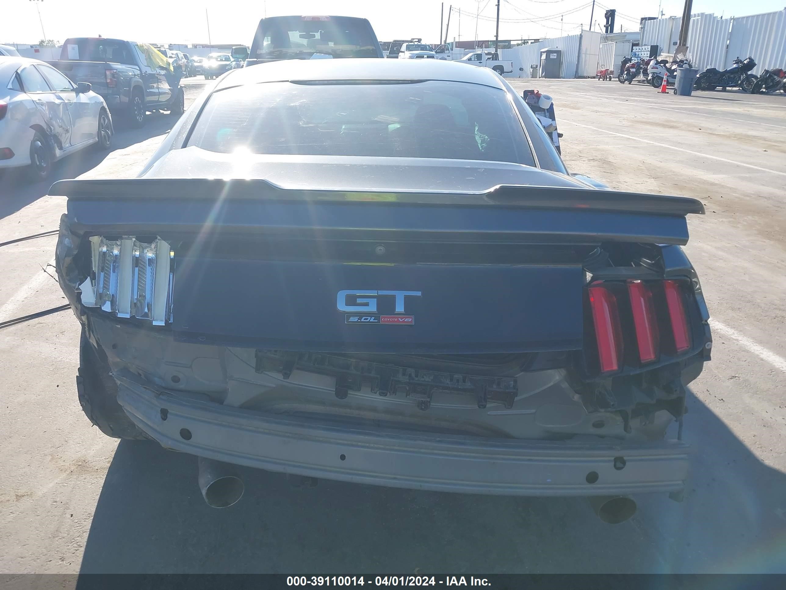 2017 Ford Mustang Gt vin: 1FA6P8CF5H5281253