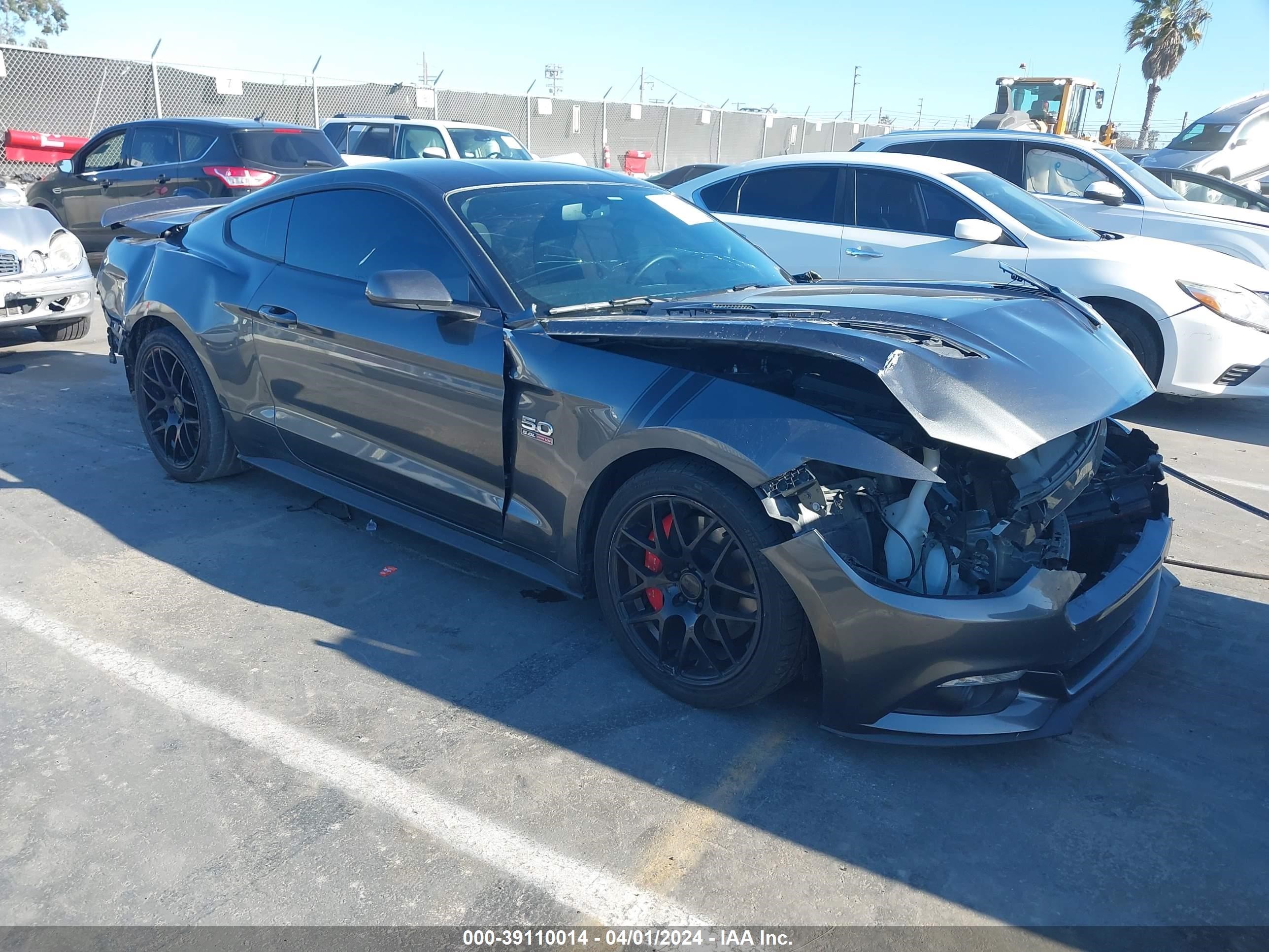 2017 Ford Mustang Gt vin: 1FA6P8CF5H5281253