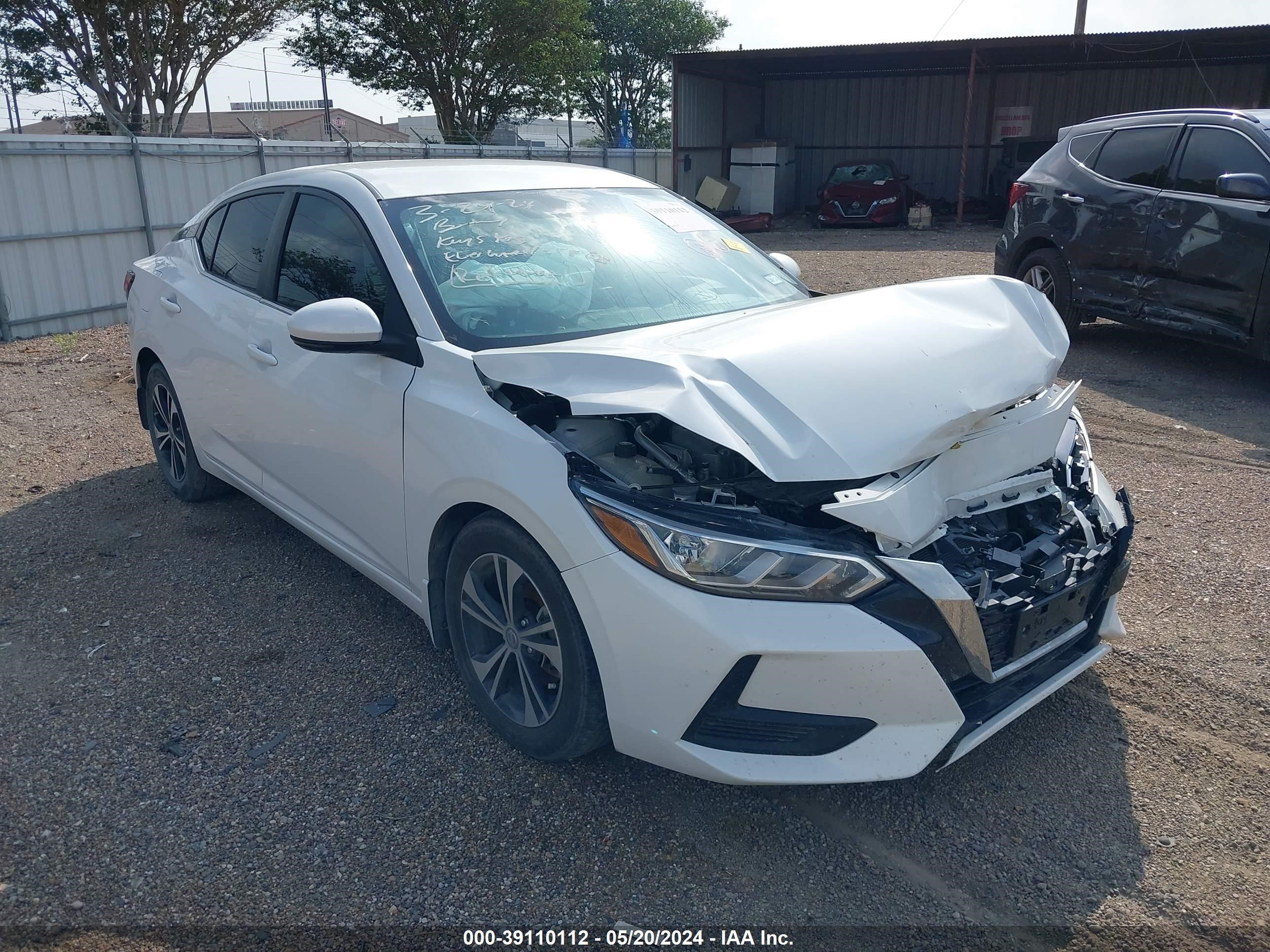 2020 Nissan Sentra Sv Xtronic Cvt vin: 3N1AB8CV1LY260652