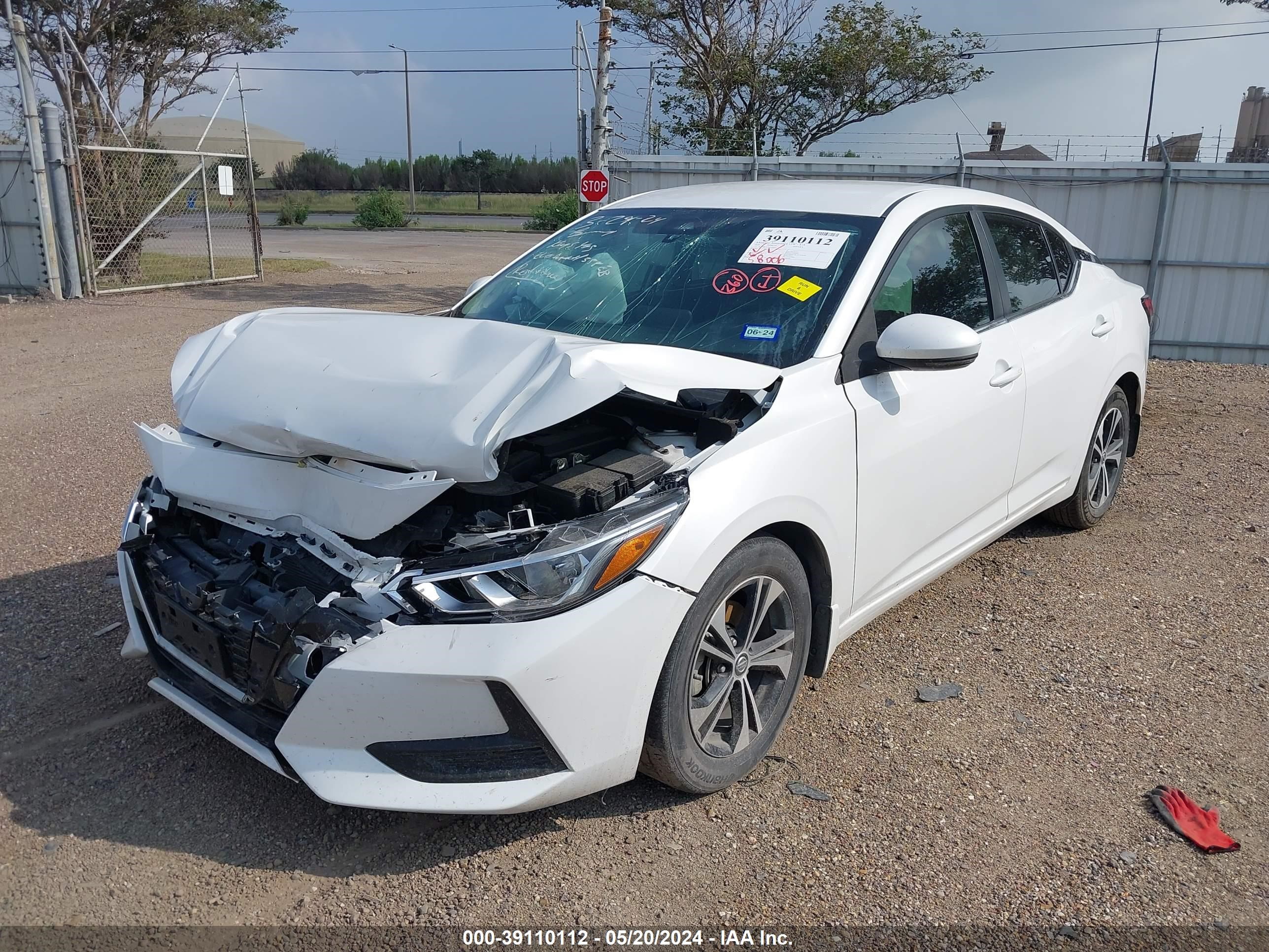 2020 Nissan Sentra Sv Xtronic Cvt vin: 3N1AB8CV1LY260652