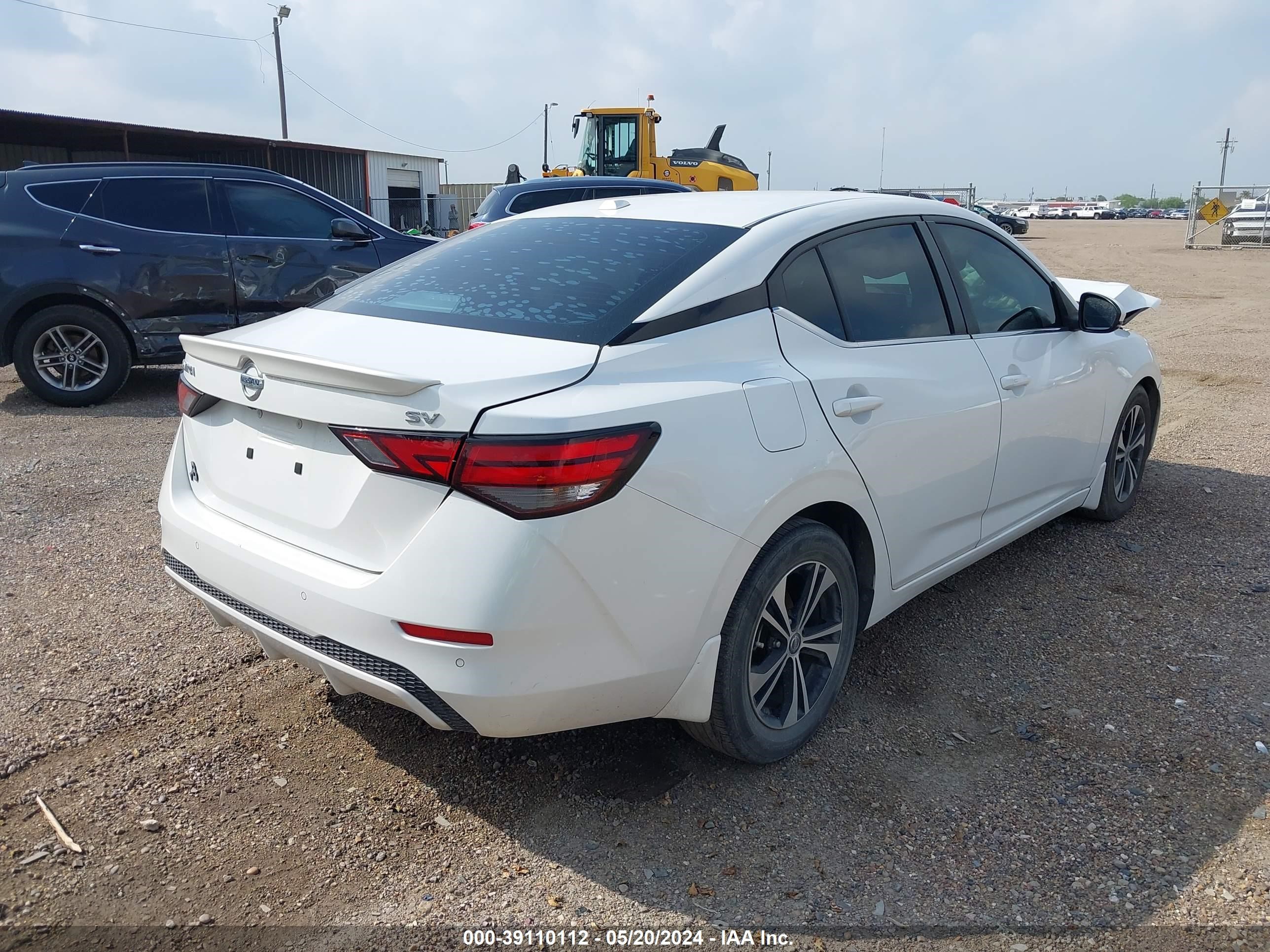 2020 Nissan Sentra Sv Xtronic Cvt vin: 3N1AB8CV1LY260652