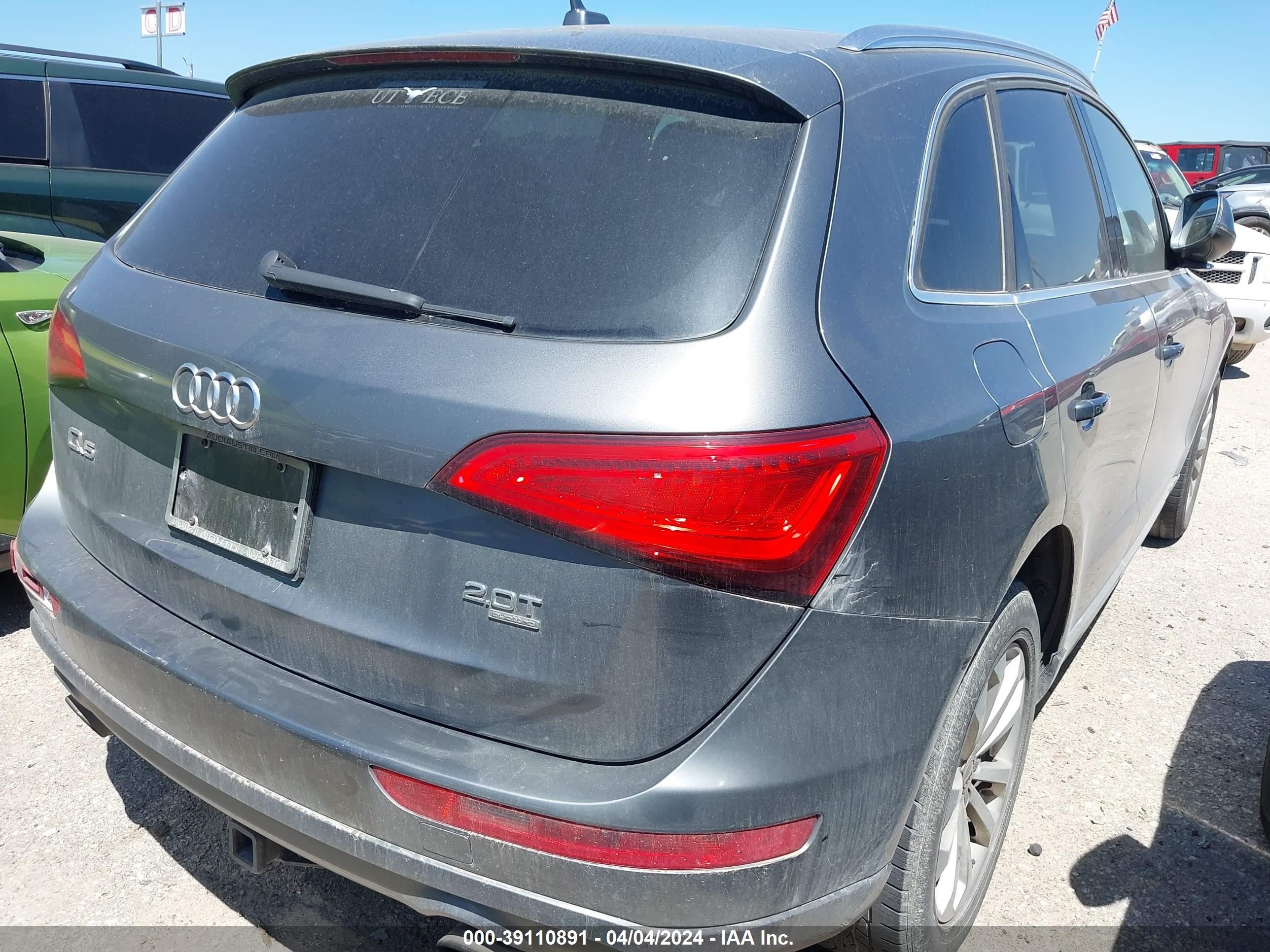 2014 Audi Q5 2.0T Premium vin: WA1LFAFP2EA007744