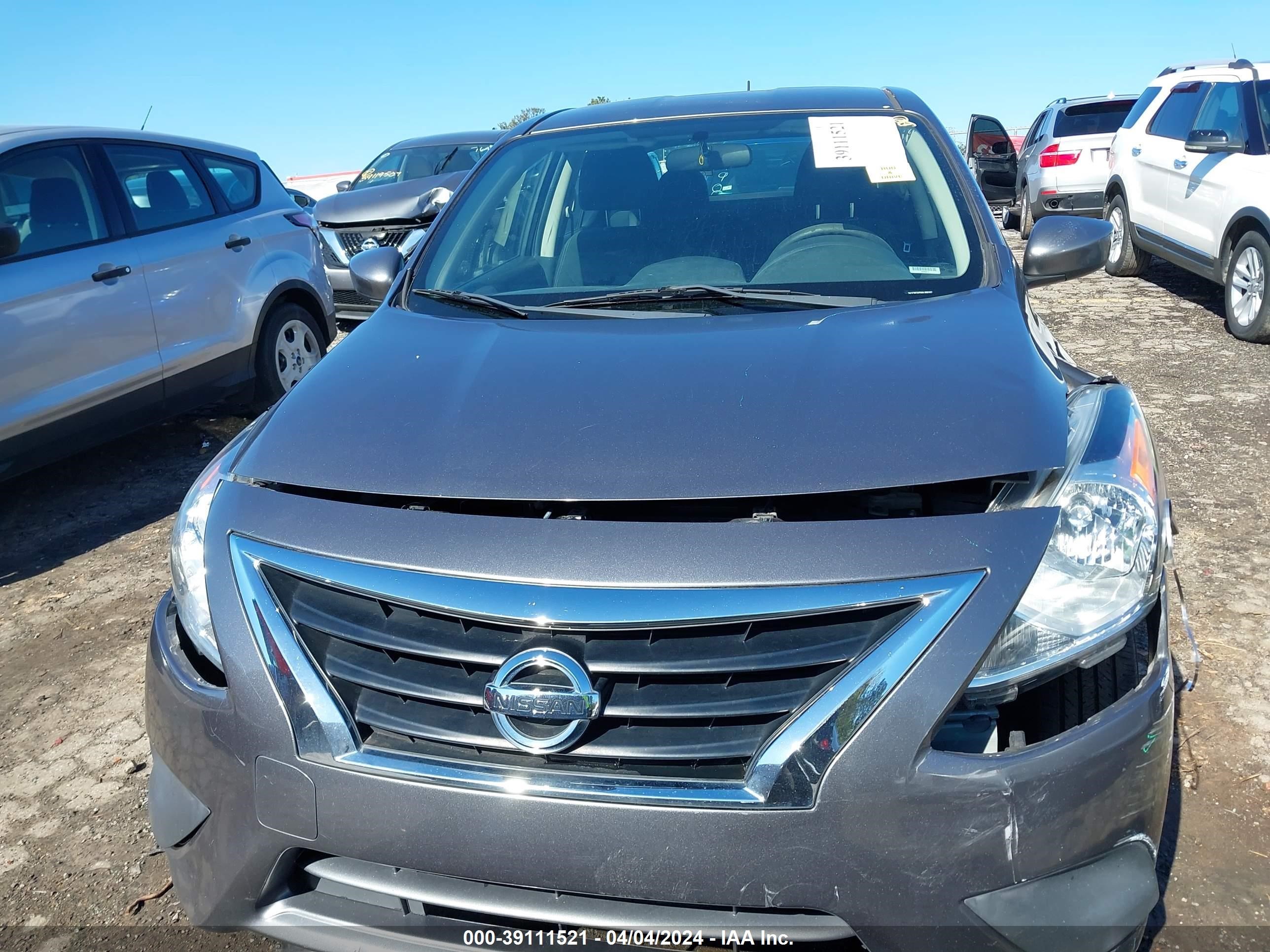 2017 Nissan Versa 1.6 Sv vin: 3N1CN7APXHL890107