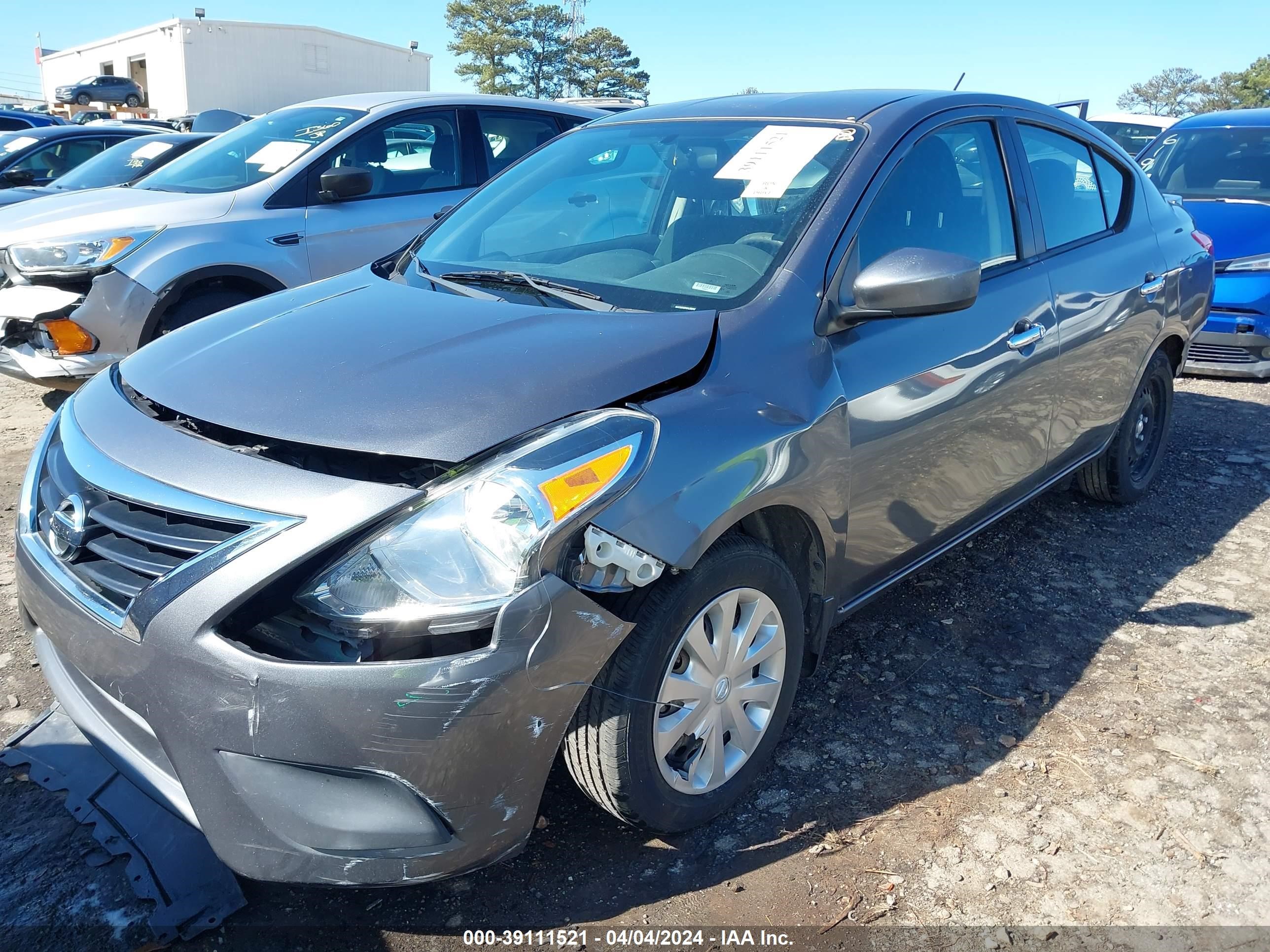 2017 Nissan Versa 1.6 Sv vin: 3N1CN7APXHL890107