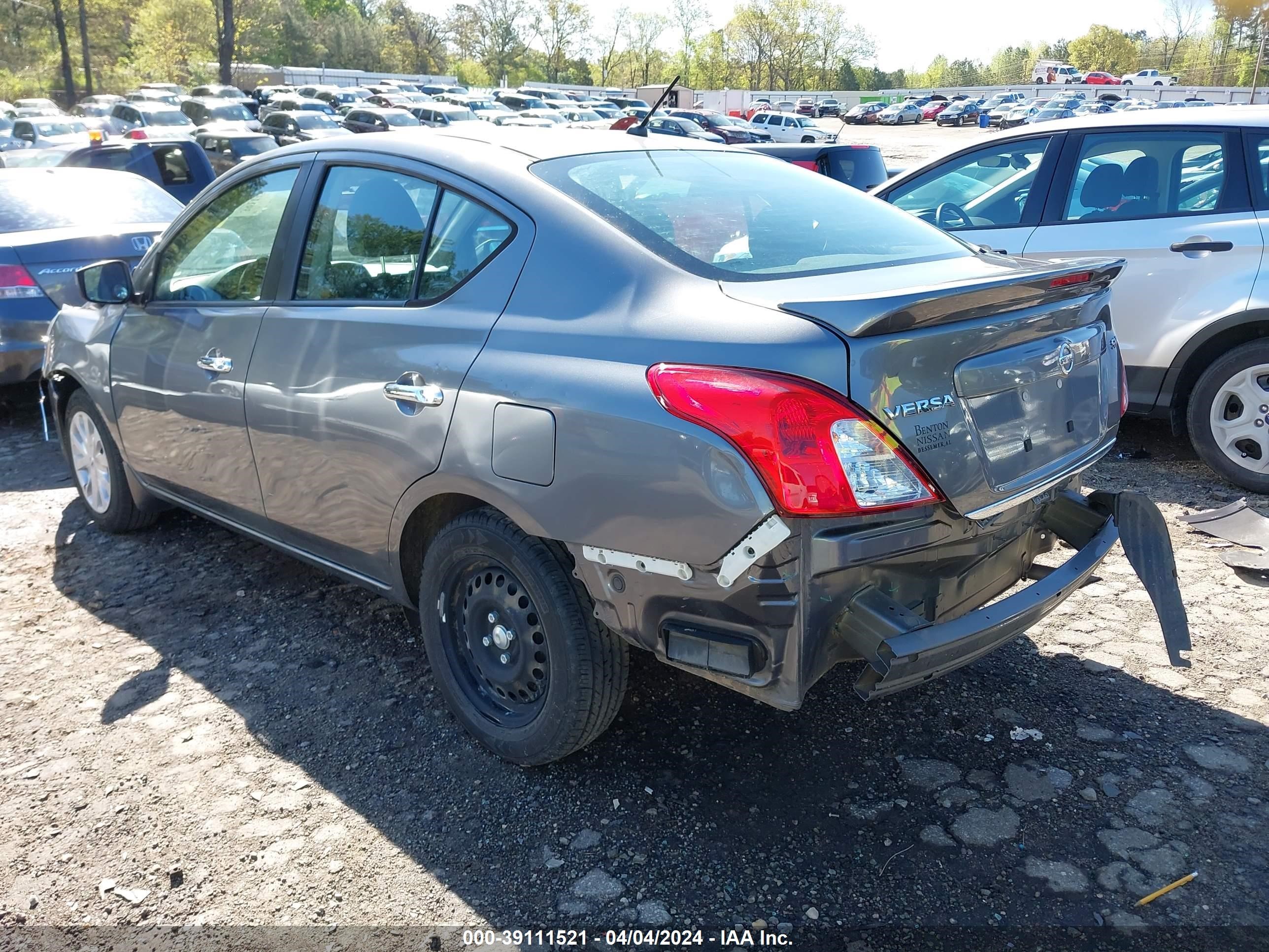 2017 Nissan Versa 1.6 Sv vin: 3N1CN7APXHL890107