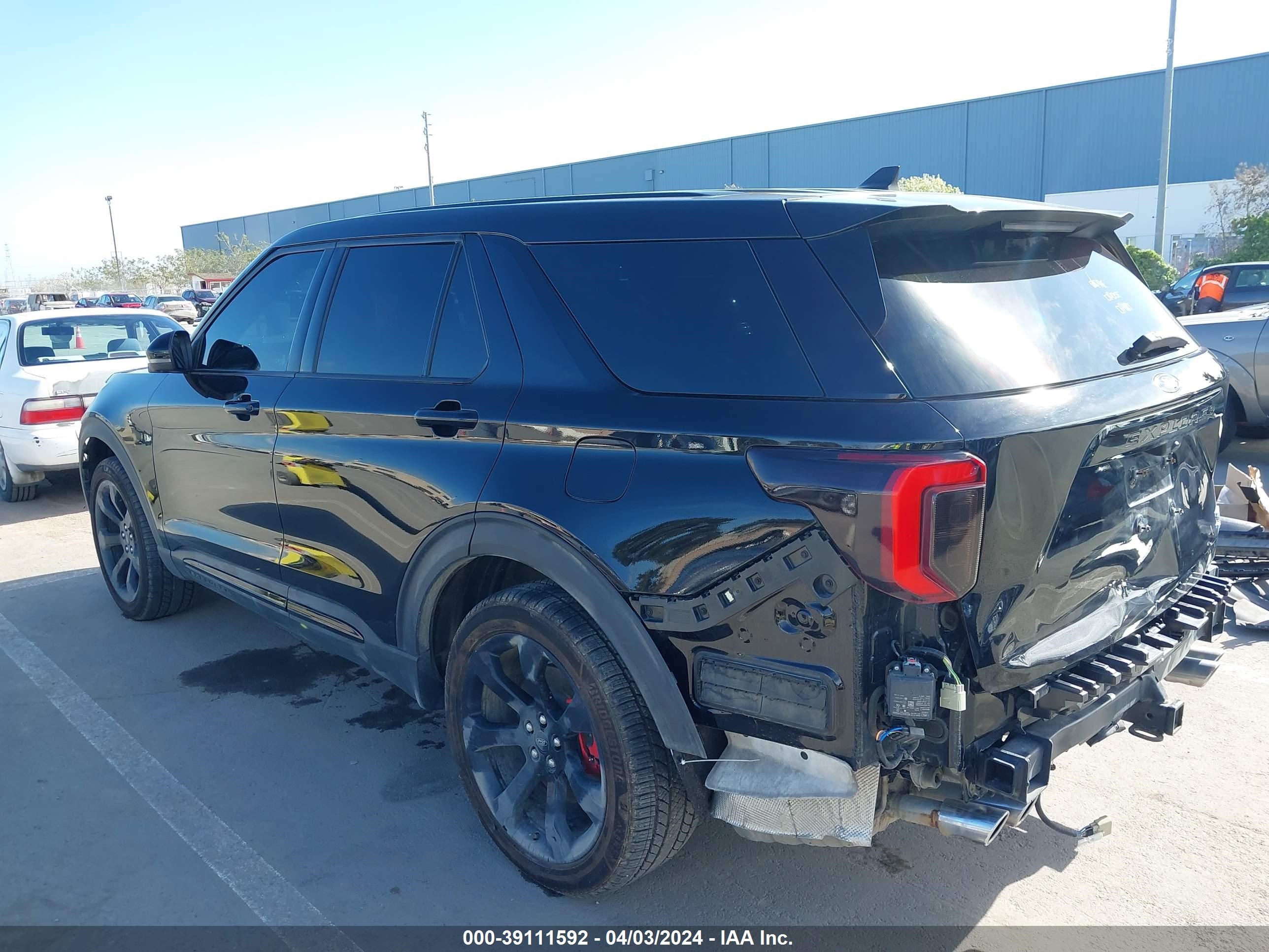 2021 Ford Explorer St vin: 1FM5K8GCXMGC11651