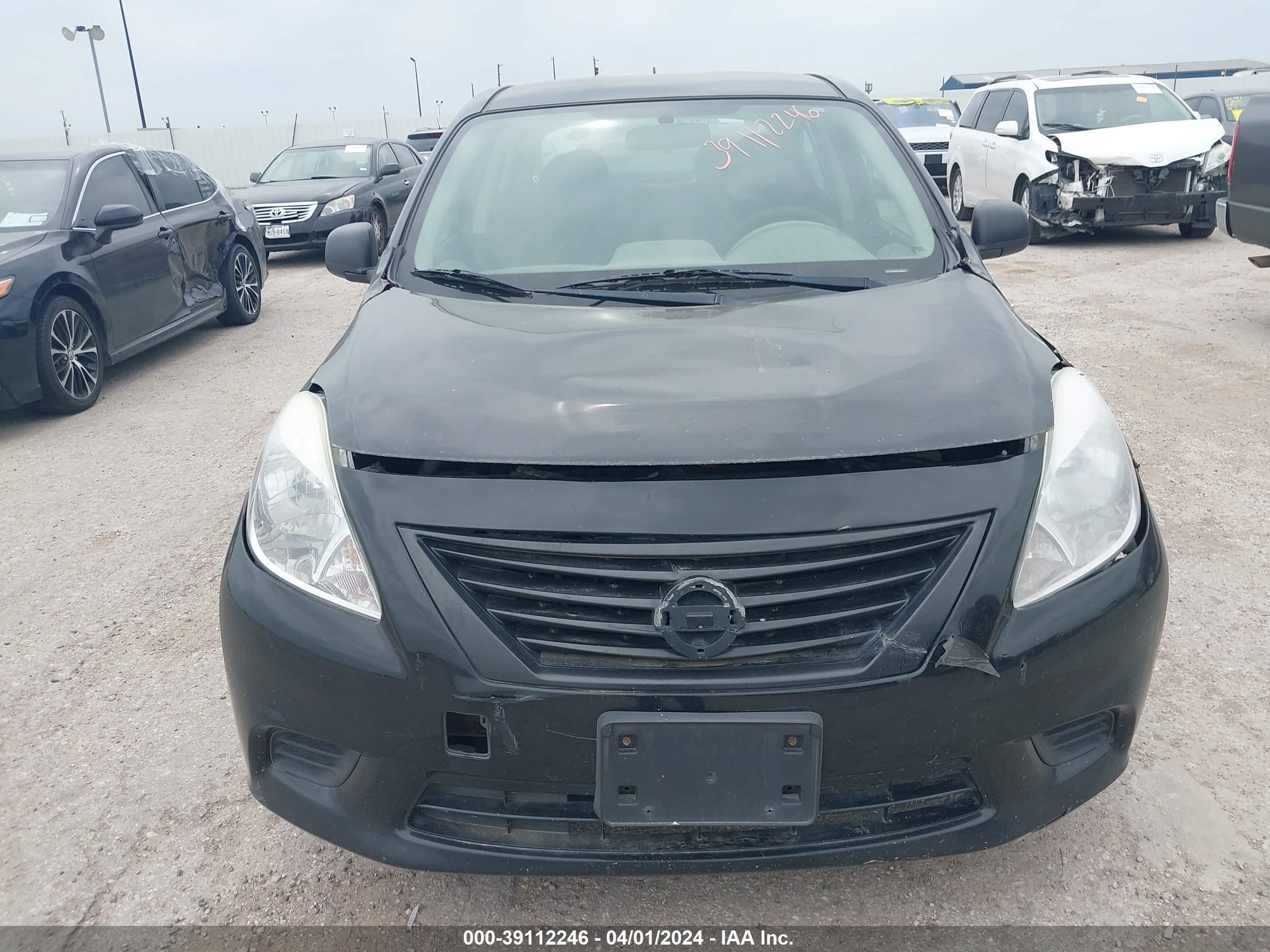 2014 Nissan Versa 1.6 S+ vin: 3N1CN7AP8EL855495