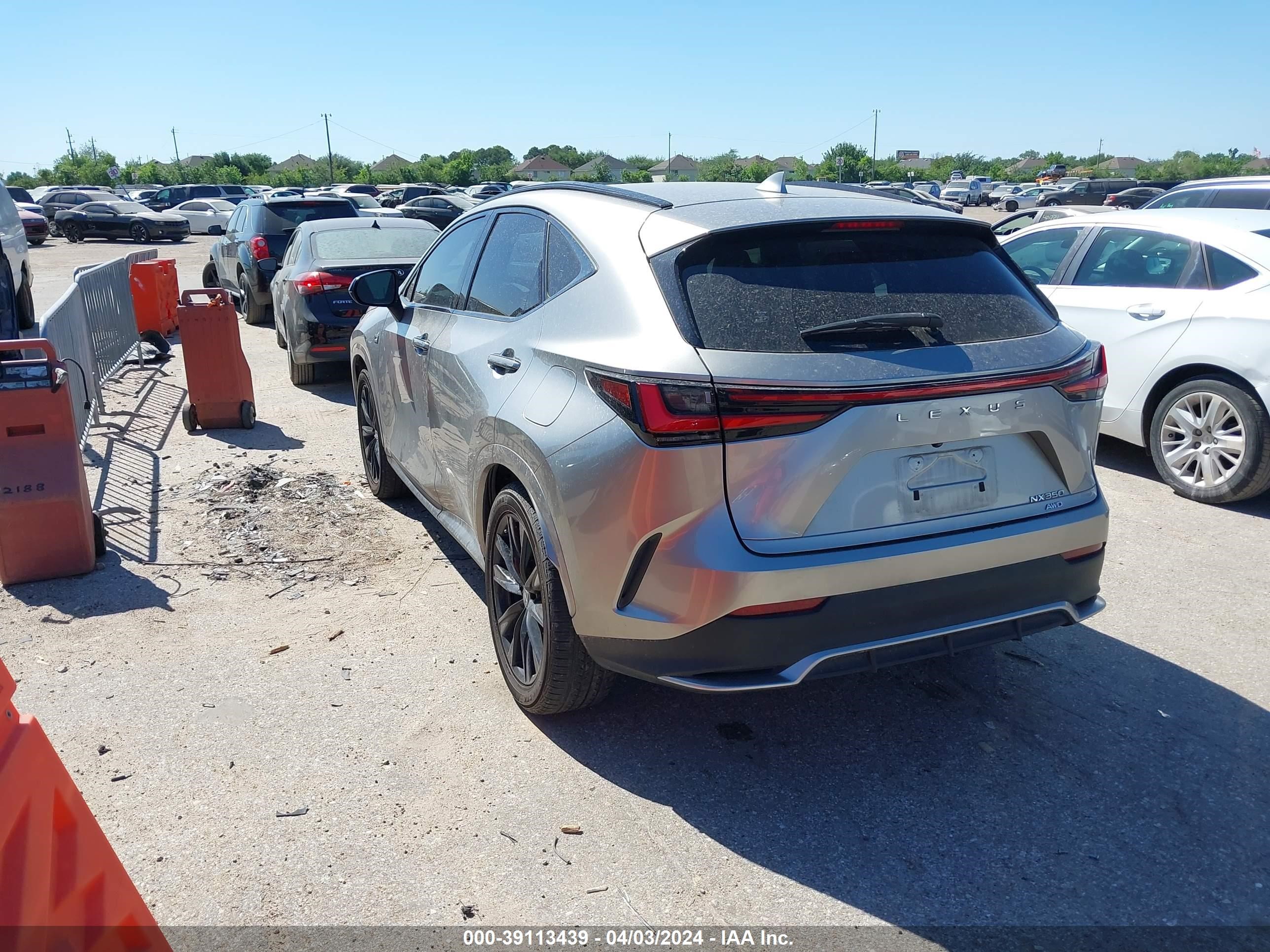 2022 Lexus Nx 350 F Sport Handling vin: JTJKGCEZ7N5001599