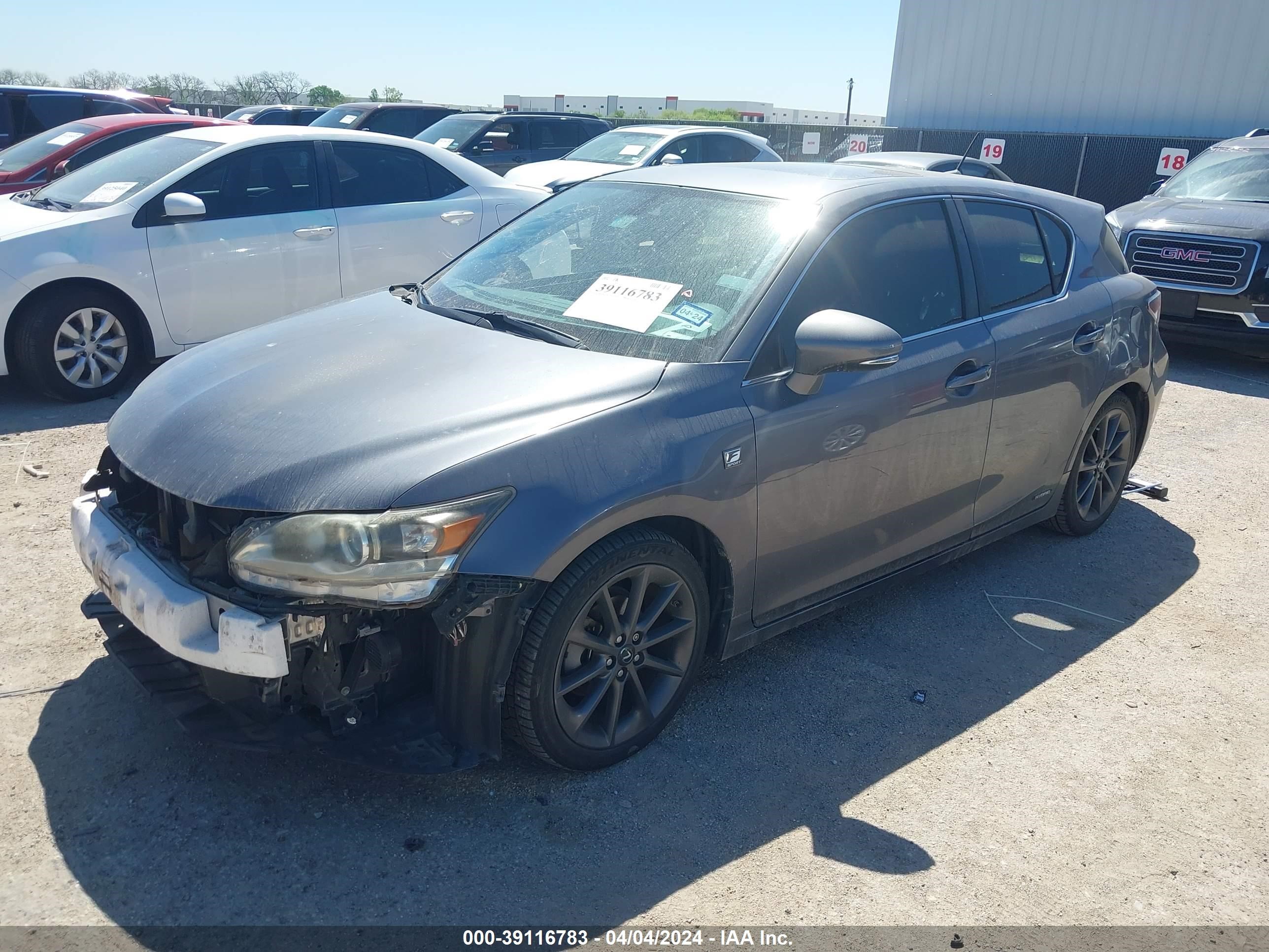 2012 Lexus Ct 200H Premium vin: JTHKD5BH7C2089912