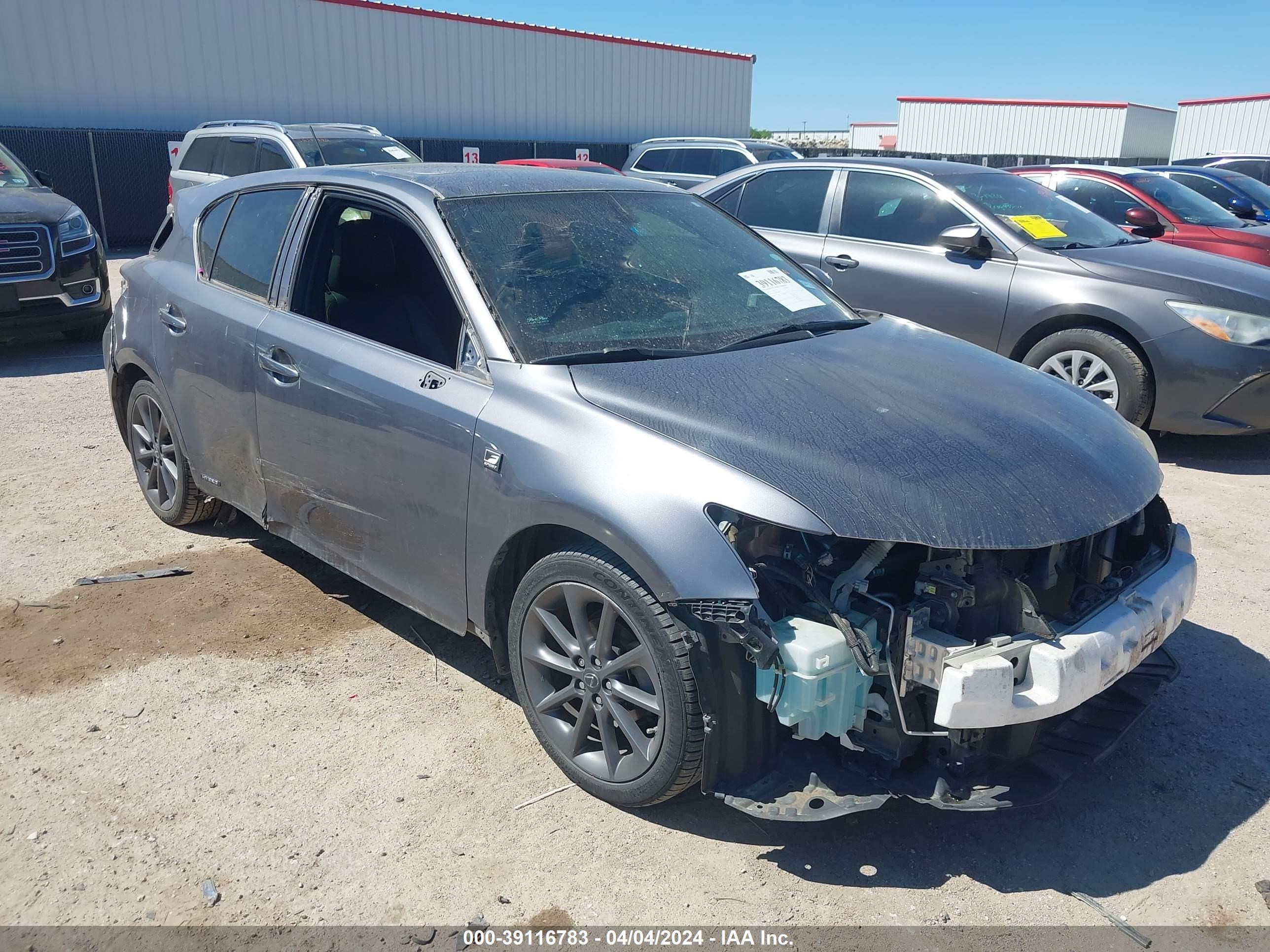 2012 Lexus Ct 200H Premium vin: JTHKD5BH7C2089912