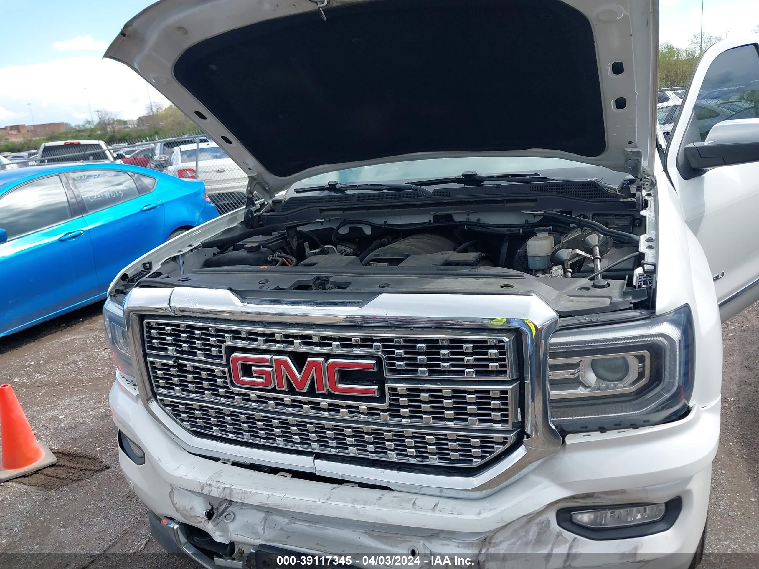 2018 GMC Sierra 1500 Denali vin: 3GTU2PEC7JG587415