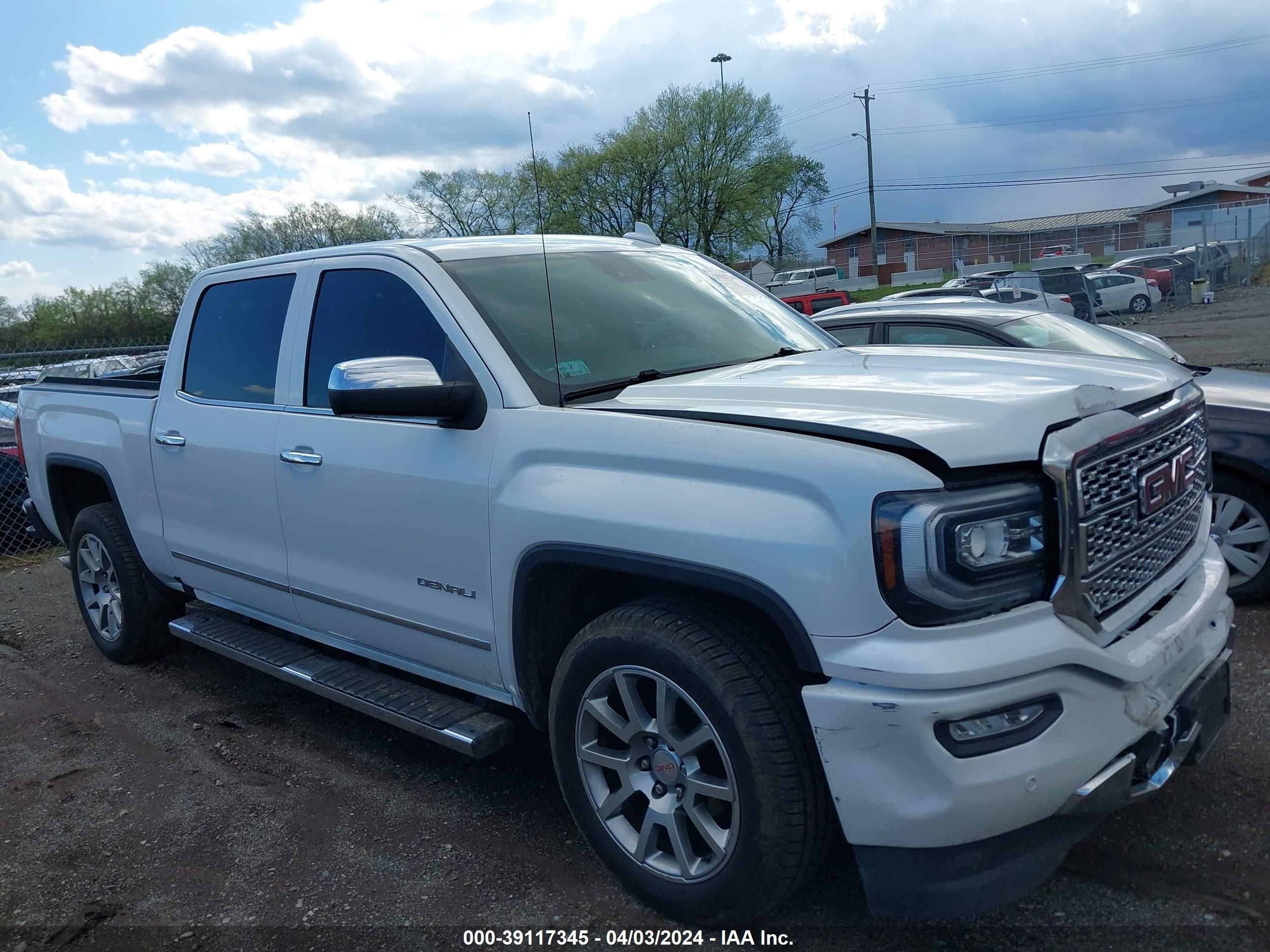 2018 GMC Sierra 1500 Denali vin: 3GTU2PEC7JG587415