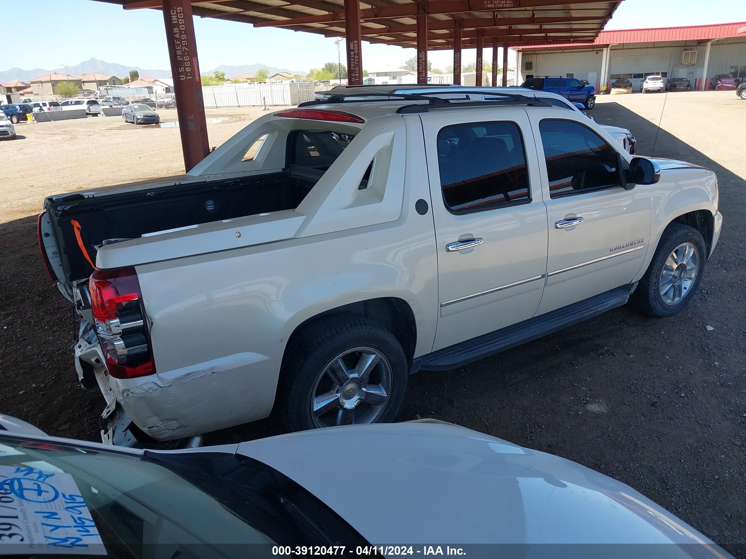 2013 Chevrolet Avalanche Ltz vin: 3GNMCGE00DG264936