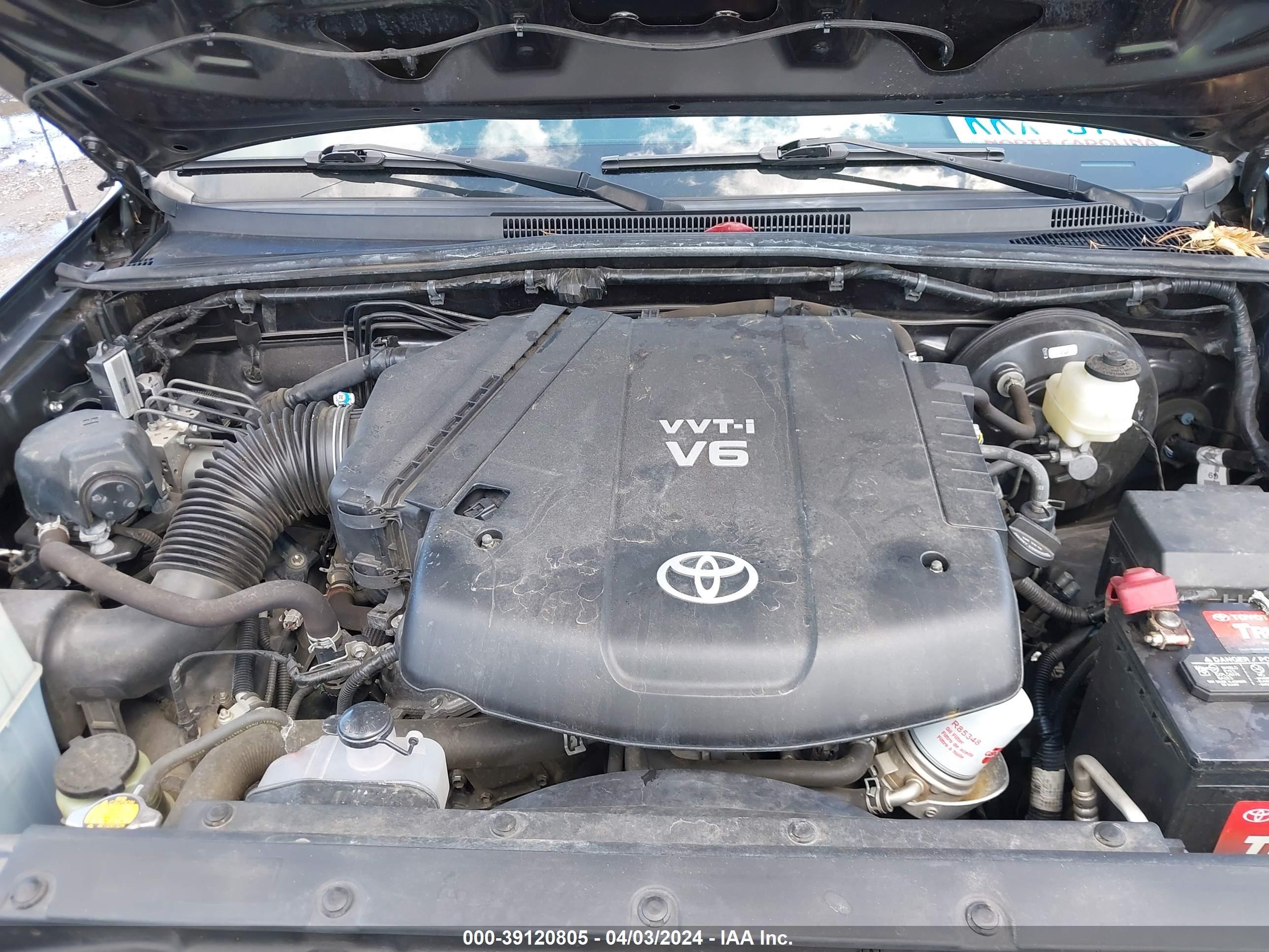 2013 Toyota Tacoma Base V6 vin: 3TMLU4EN9DM132092