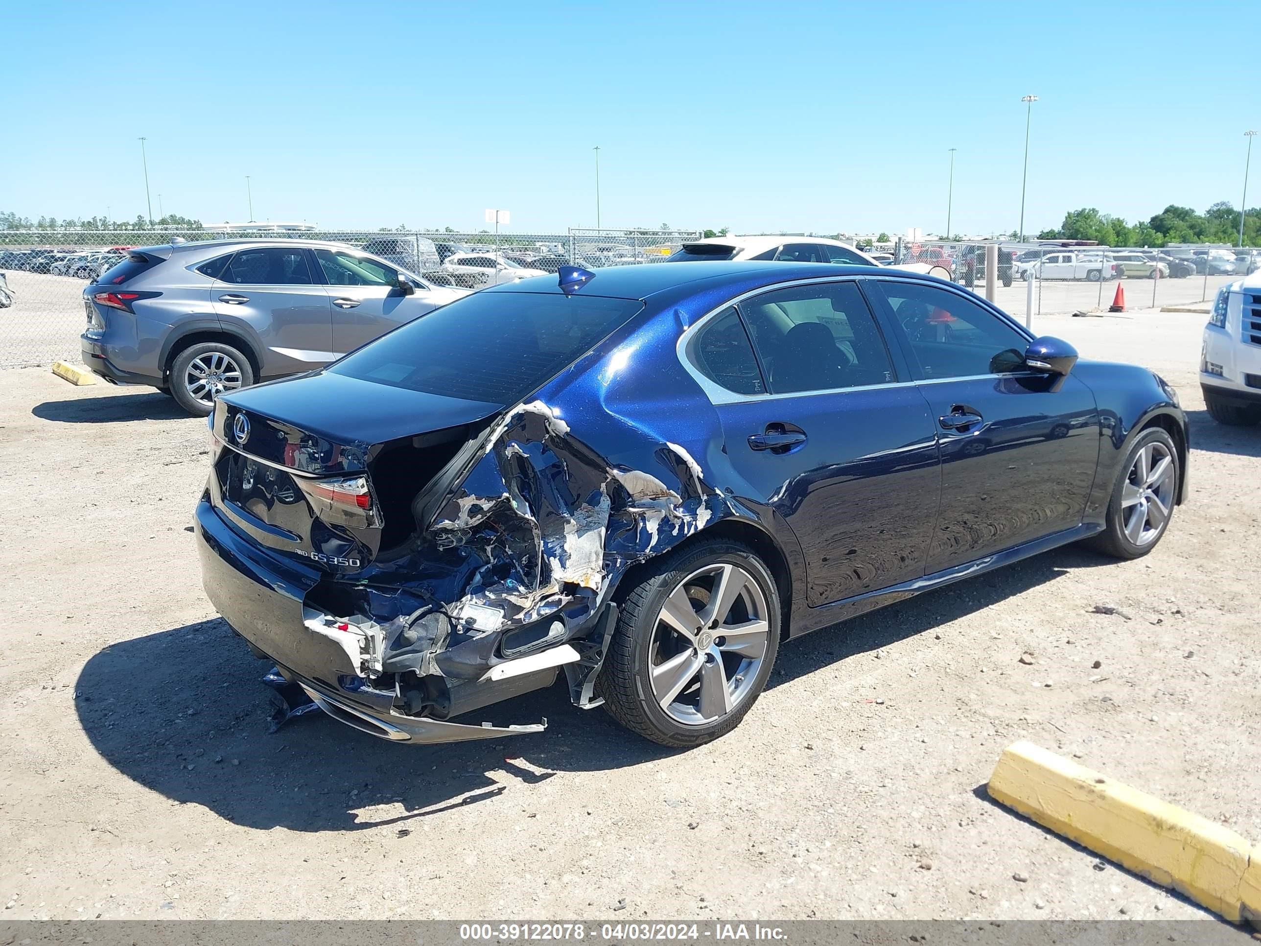 2017 Lexus Gs 350 vin: JTHCZ1BL5HA005554