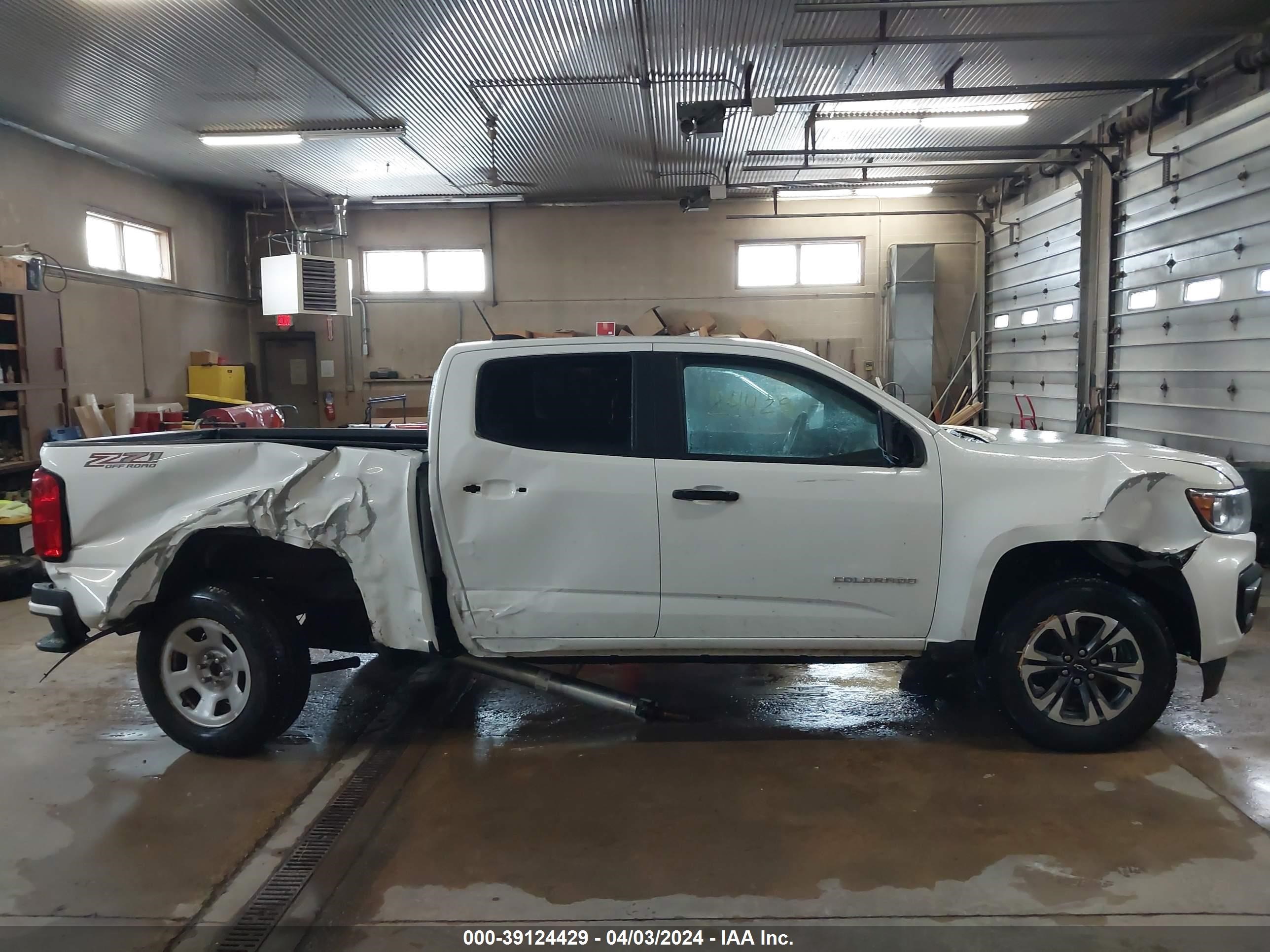 2021 Chevrolet Colorado 4Wd Short Box Z71 vin: 1GCGTDEN0M1285901