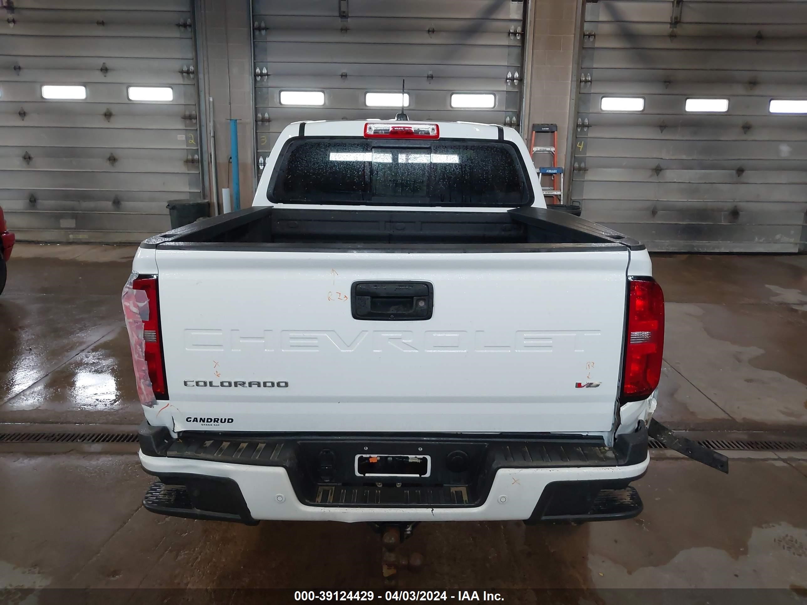 2021 Chevrolet Colorado 4Wd Short Box Z71 vin: 1GCGTDEN0M1285901