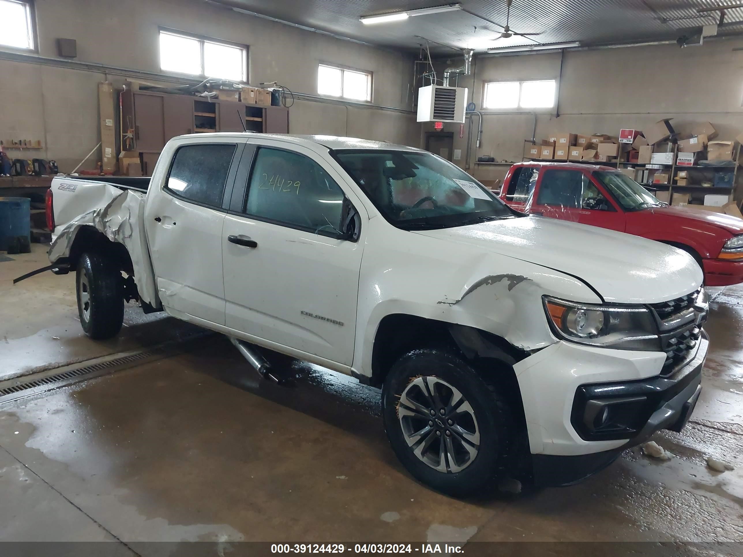 2021 Chevrolet Colorado 4Wd Short Box Z71 vin: 1GCGTDEN0M1285901