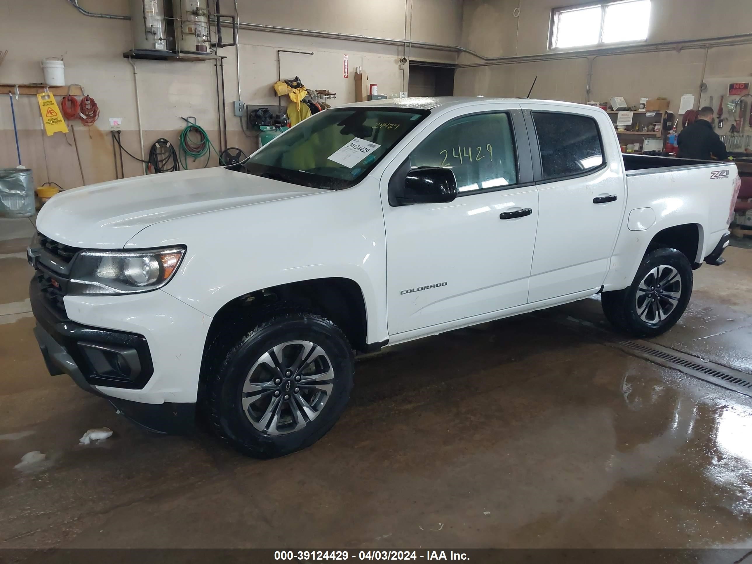 2021 Chevrolet Colorado 4Wd Short Box Z71 vin: 1GCGTDEN0M1285901