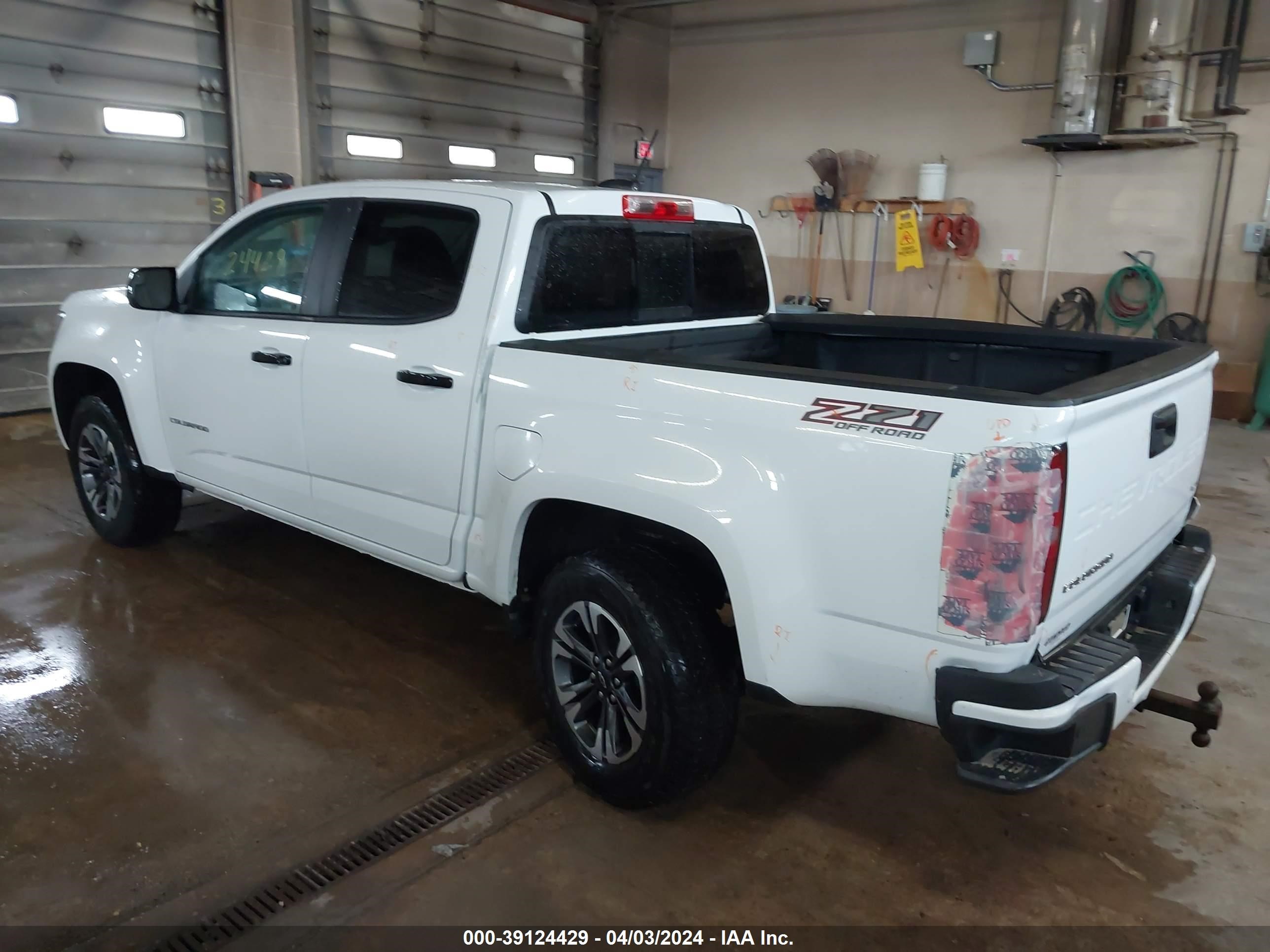 2021 Chevrolet Colorado 4Wd Short Box Z71 vin: 1GCGTDEN0M1285901