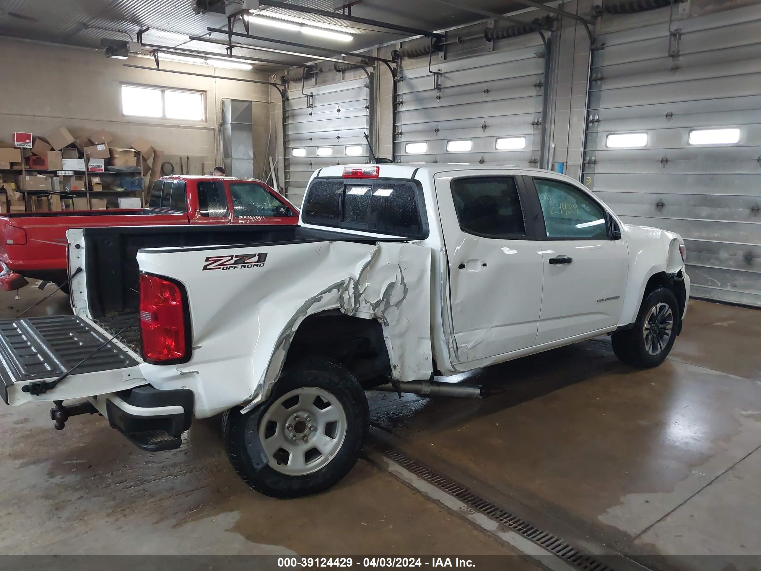 2021 Chevrolet Colorado 4Wd Short Box Z71 vin: 1GCGTDEN0M1285901