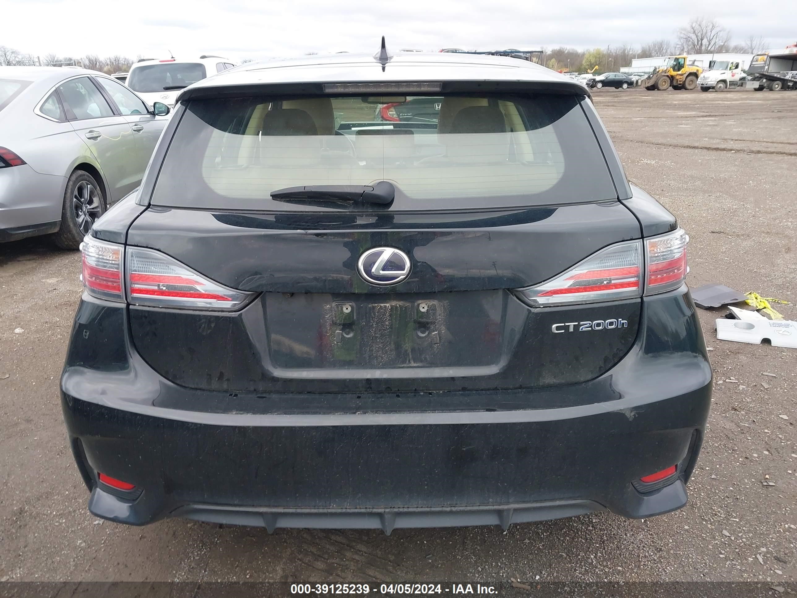 2016 Lexus Ct 200H vin: JTHKD5BHXG2274851