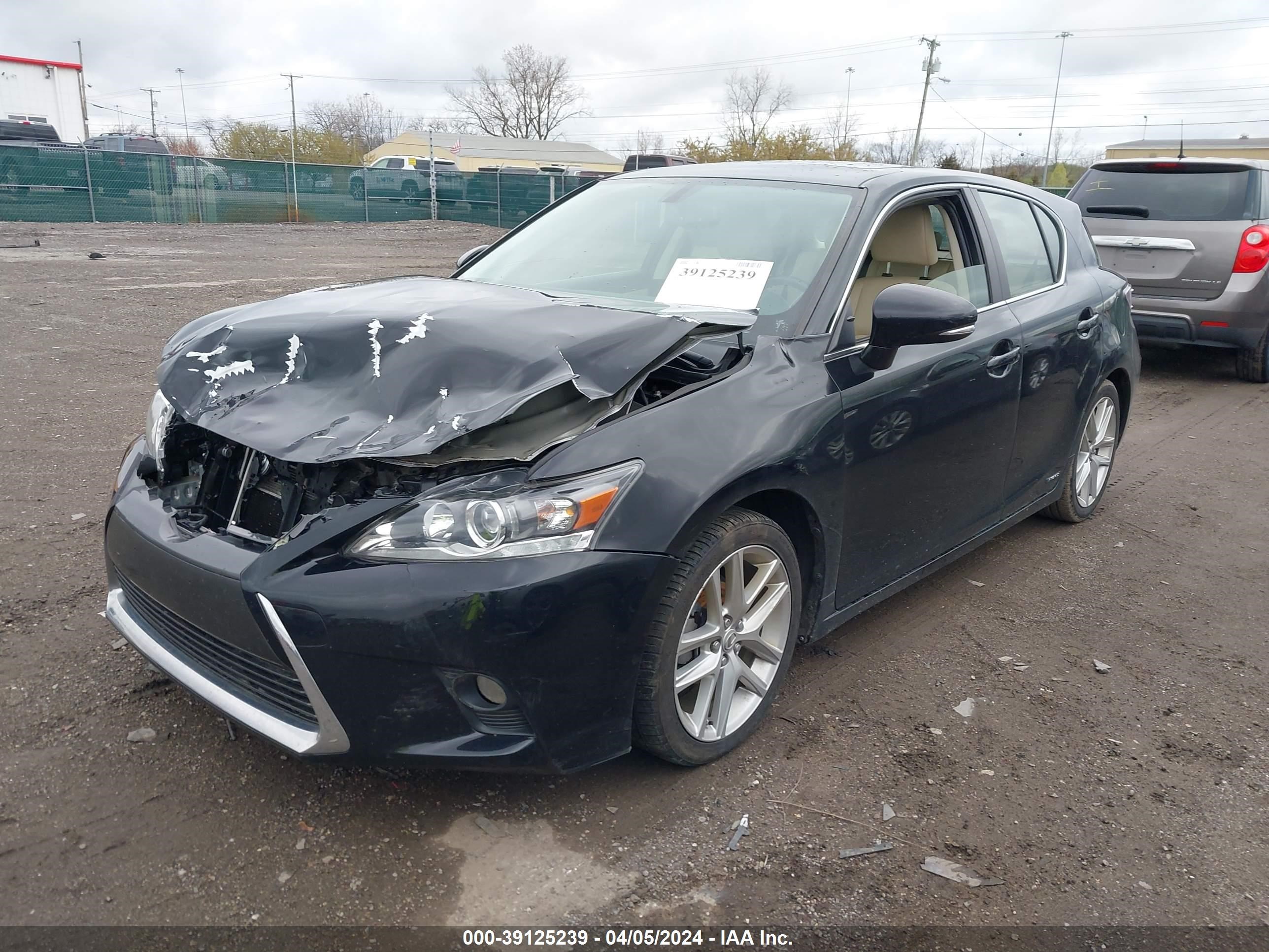 2016 Lexus Ct 200H vin: JTHKD5BHXG2274851