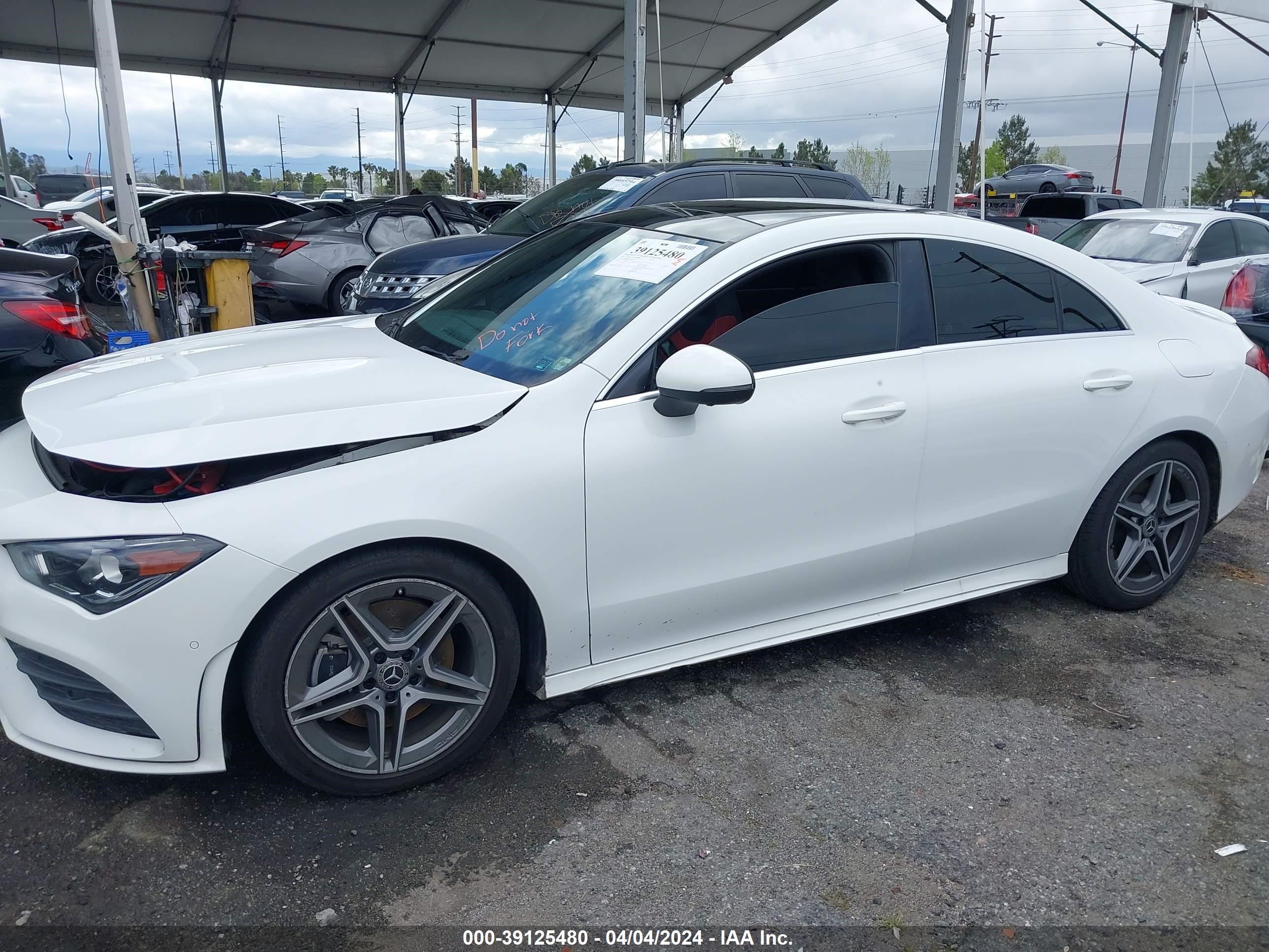 2020 Mercedes-Benz Cla 250 vin: WDD5J4GB6LN035527