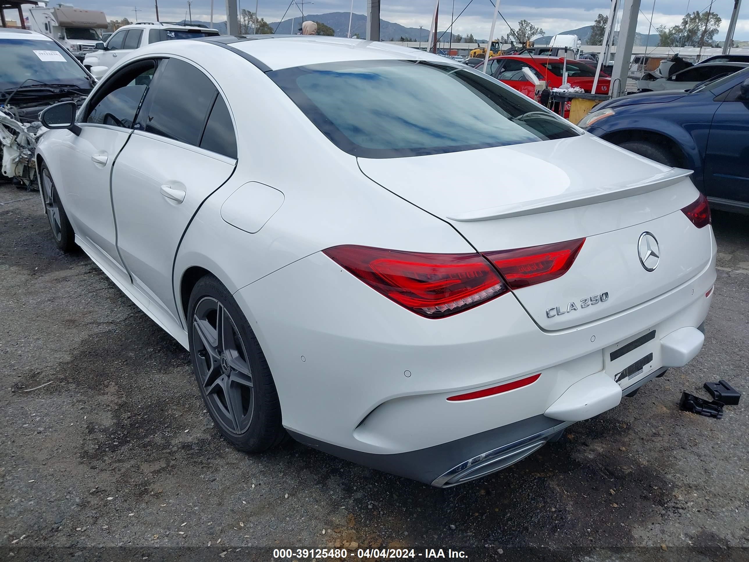 2020 Mercedes-Benz Cla 250 vin: WDD5J4GB6LN035527