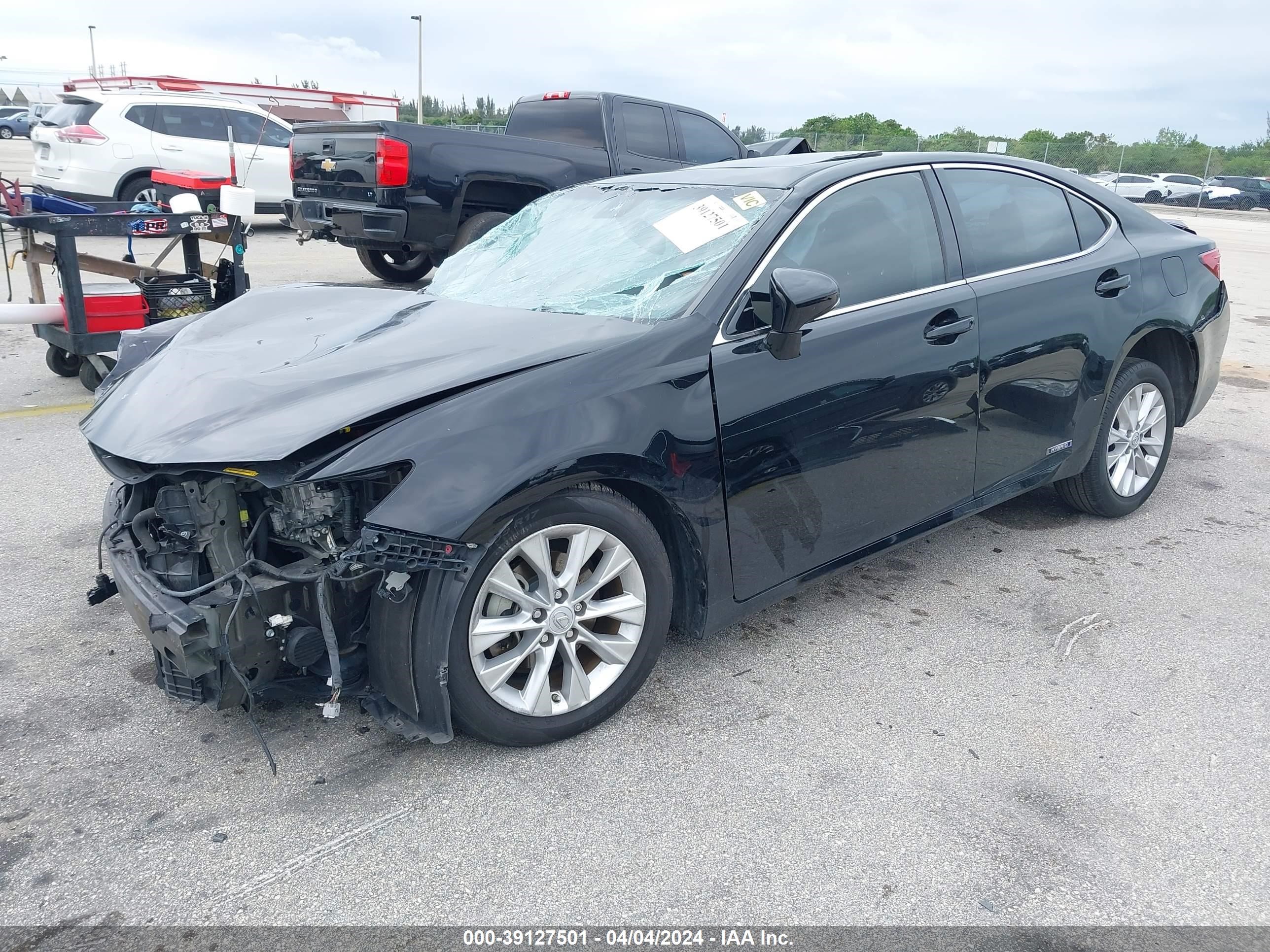 2014 Lexus Es 300H vin: JTHBW1GG0E2060399