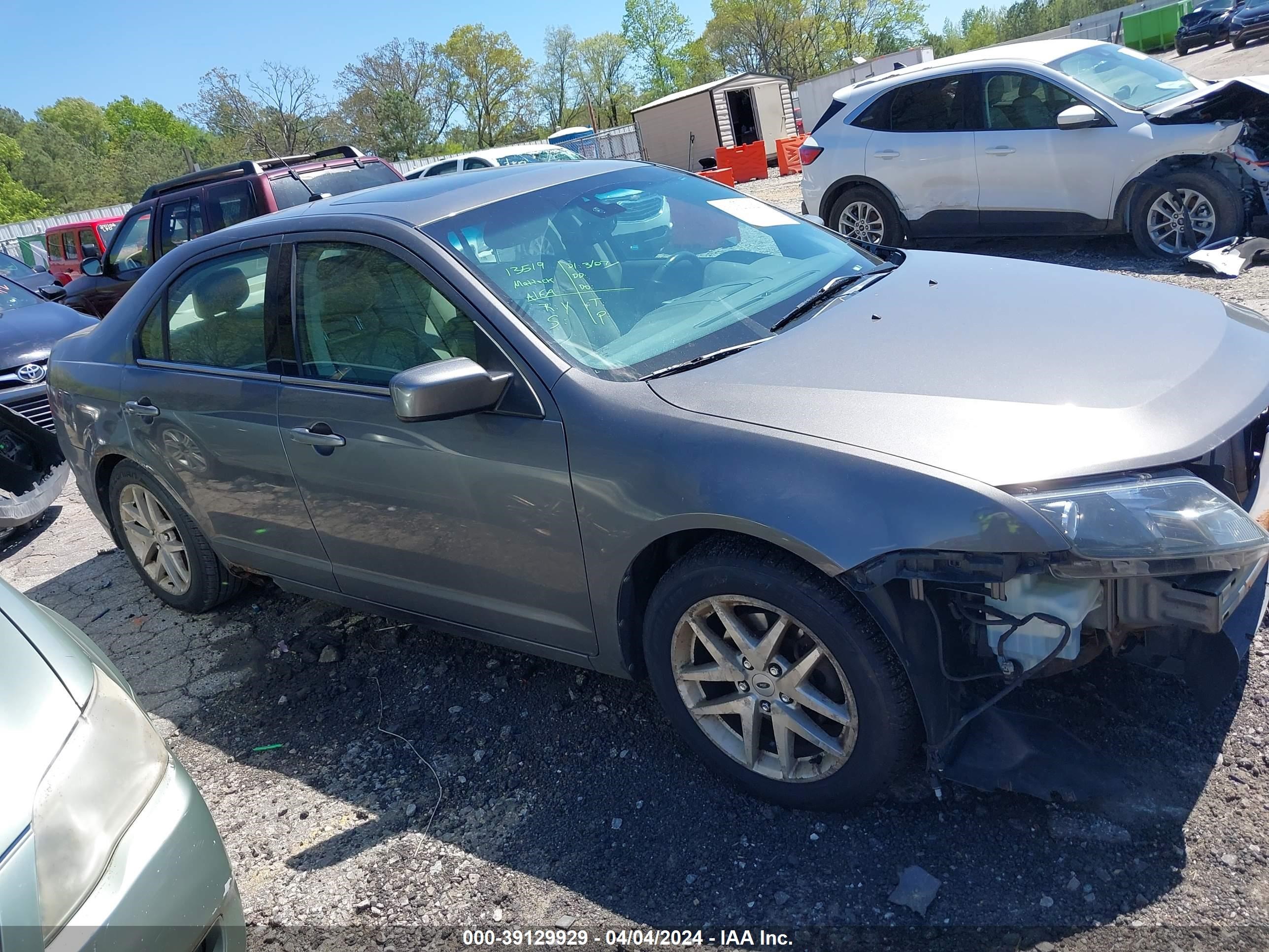 2012 Ford Fusion Sel vin: 3FAHP0JA1CR231568