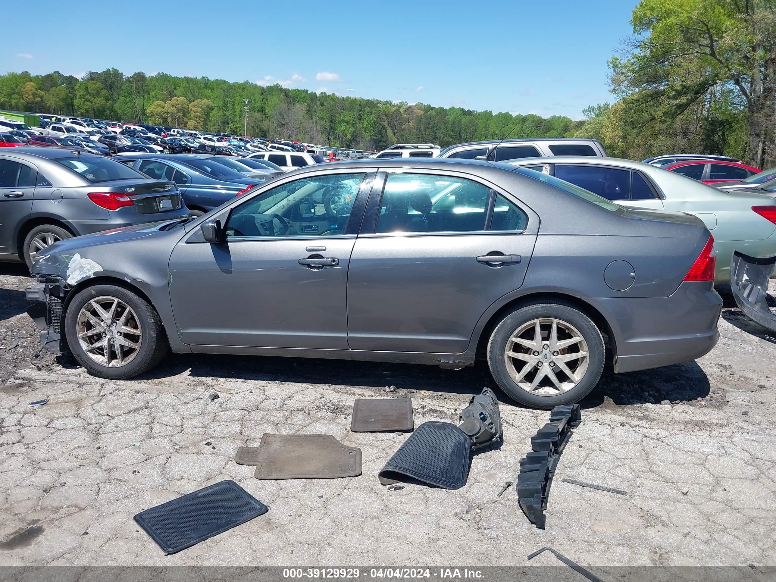 2012 Ford Fusion Sel vin: 3FAHP0JA1CR231568