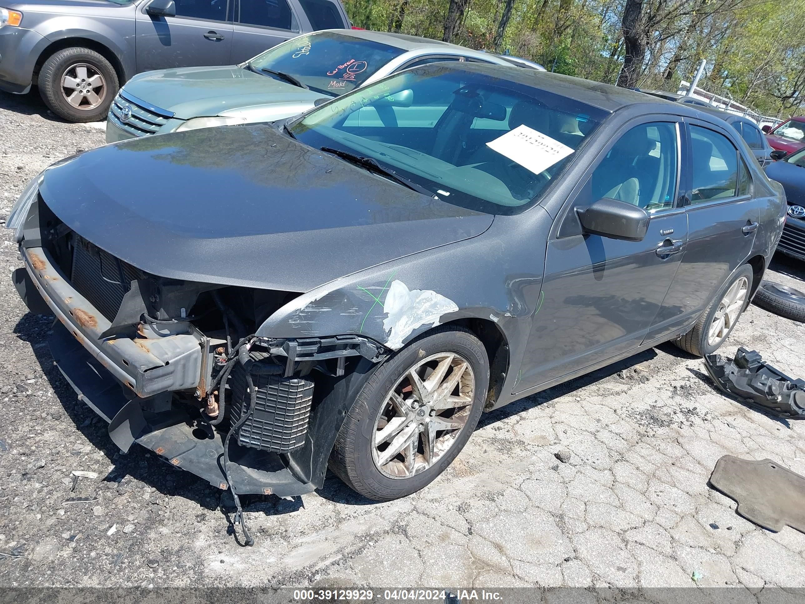 2012 Ford Fusion Sel vin: 3FAHP0JA1CR231568