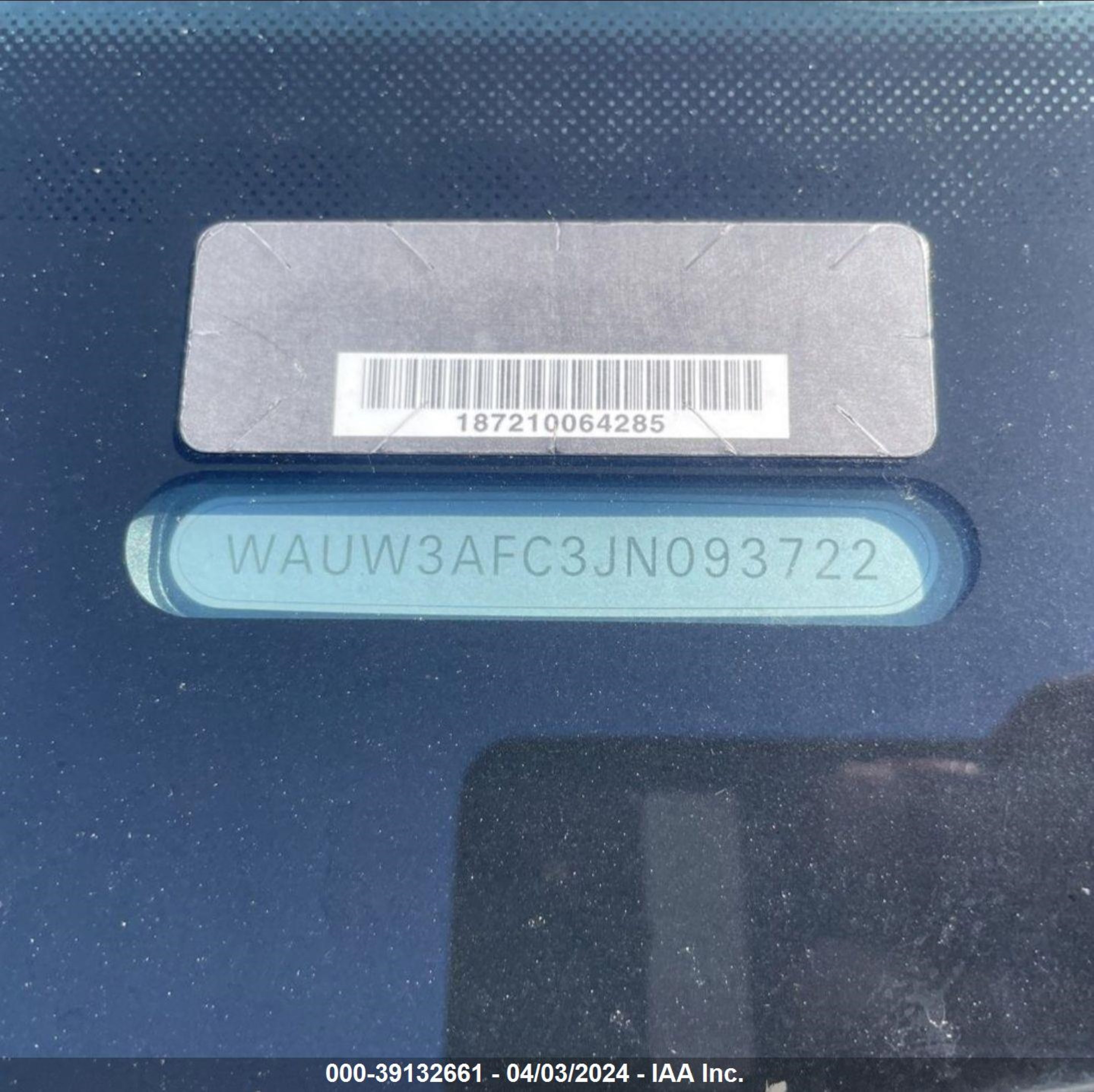 WAUW3AFC3JN093722 2018 Audi A7 3.0T Premium Plus