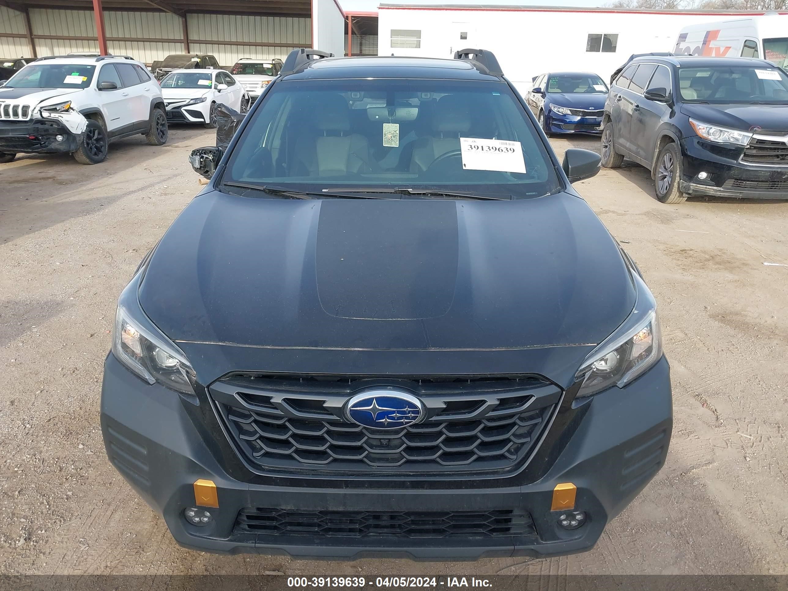 2022 Subaru Outback Wilderness vin: 4S4BTGUD7N3150307