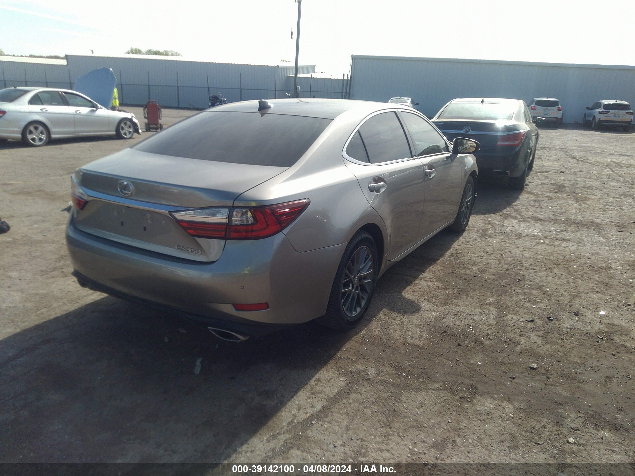 2018 Lexus Es 350 vin: 58ABK1GG4JU096841