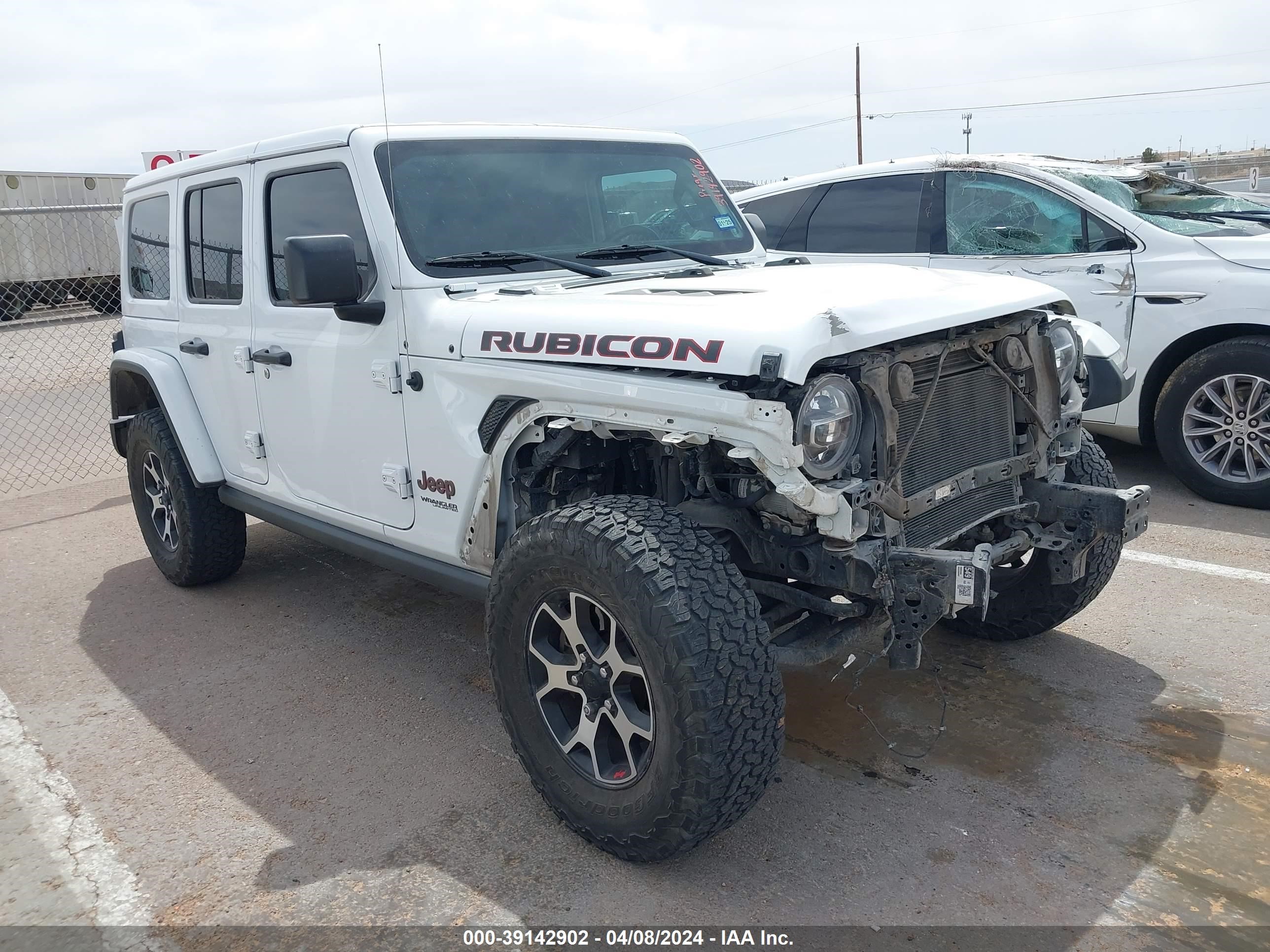 2021 Jeep Wrangler Unlimited Rubicon 4X4 vin: 1C4HJXFN6MW587187