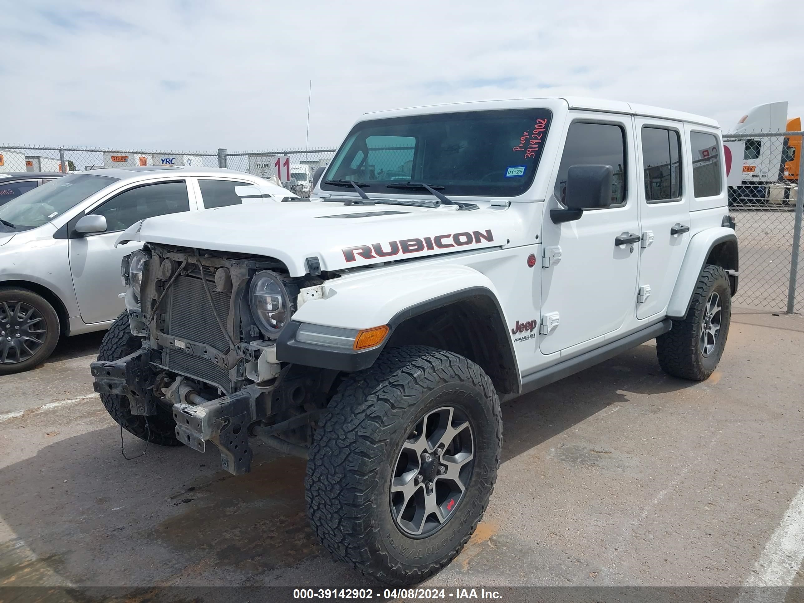 2021 Jeep Wrangler Unlimited Rubicon 4X4 vin: 1C4HJXFN6MW587187