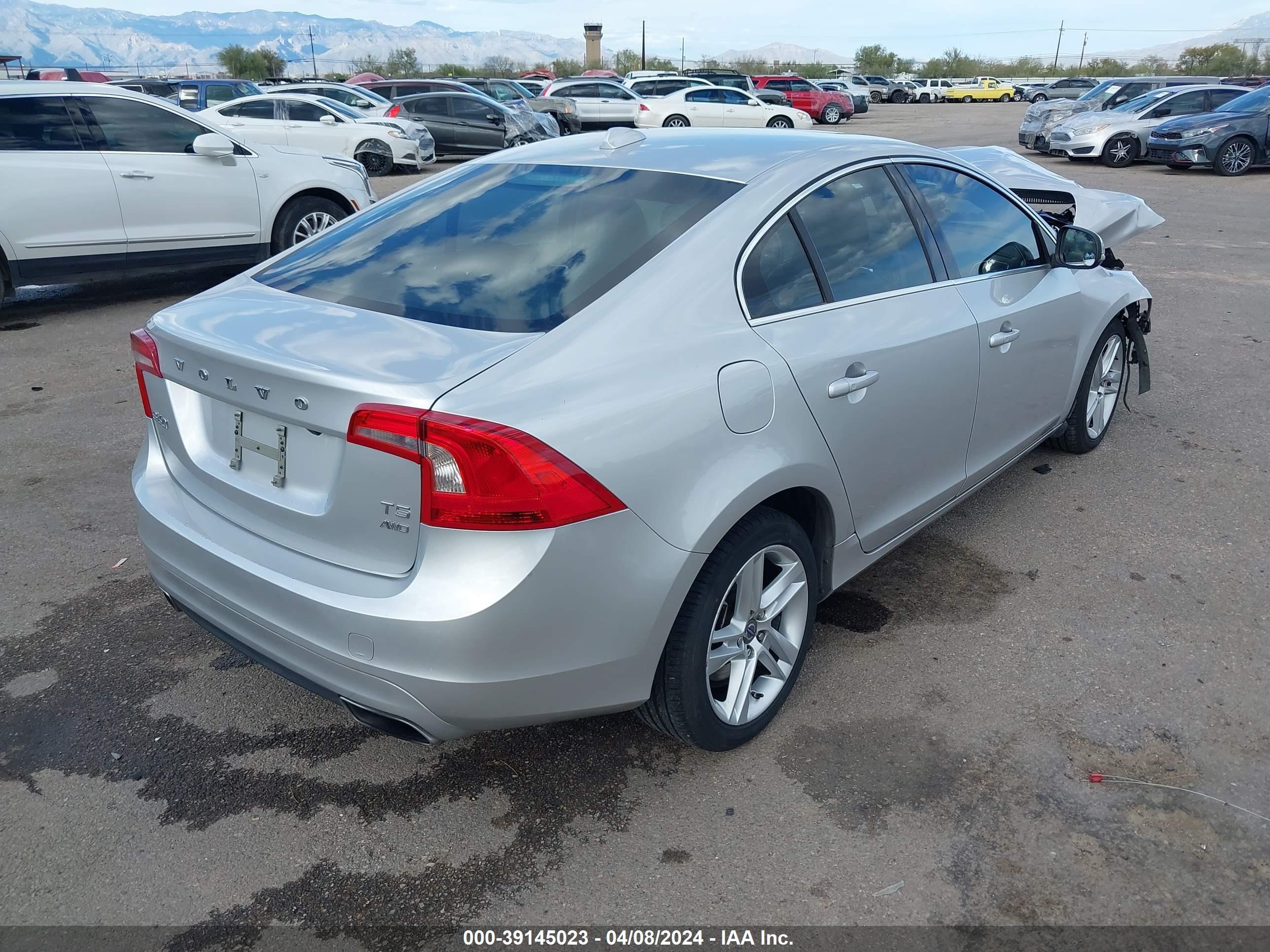 2014 Volvo S60 T5/T5 Platinum/T5 Premier/T5 Premier Plus vin: YV1612FH2E2297648