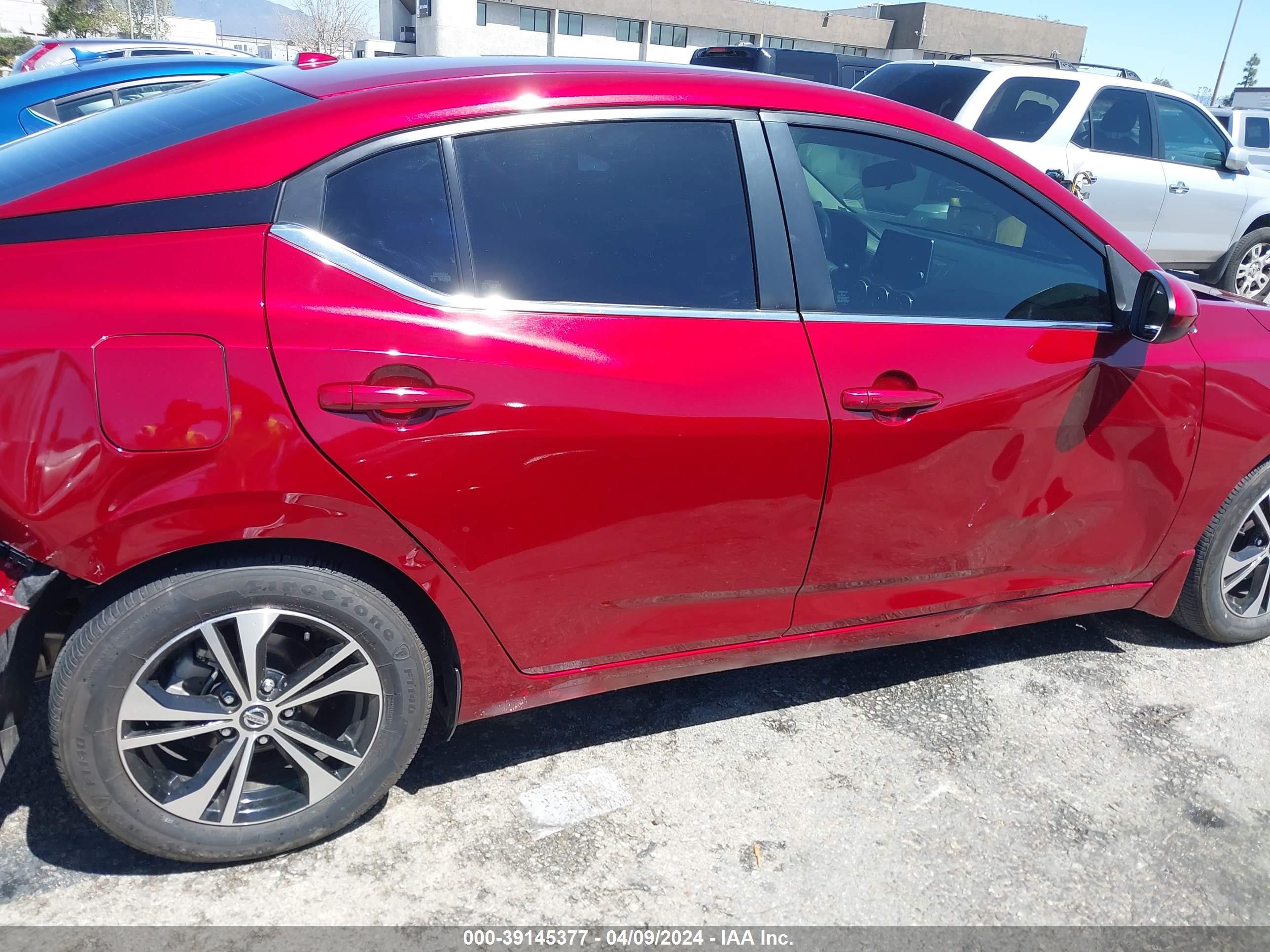 2022 Nissan Sentra Sv Xtronic Cvt vin: 3N1AB8CVXNY208603