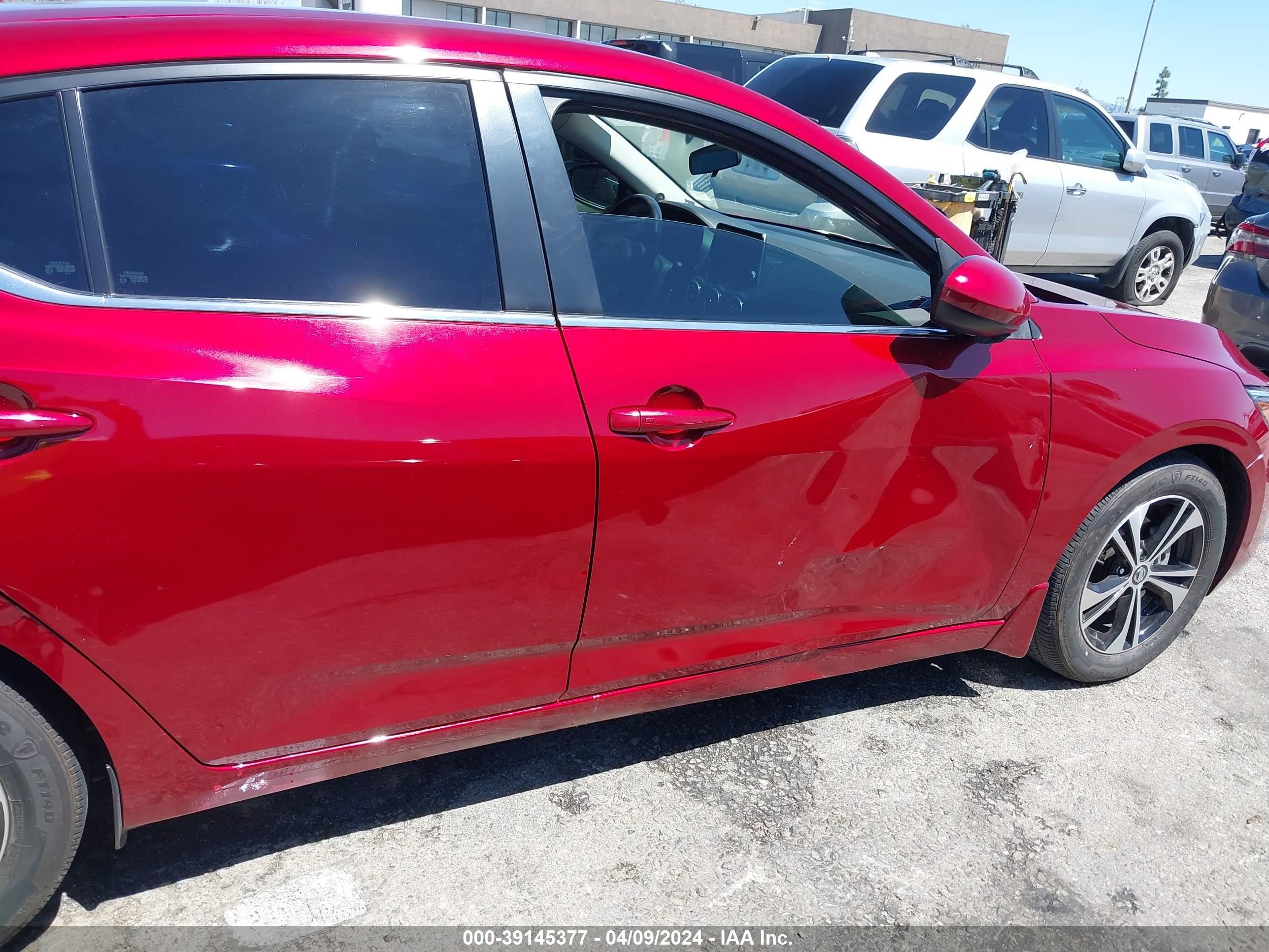 2022 Nissan Sentra Sv Xtronic Cvt vin: 3N1AB8CVXNY208603