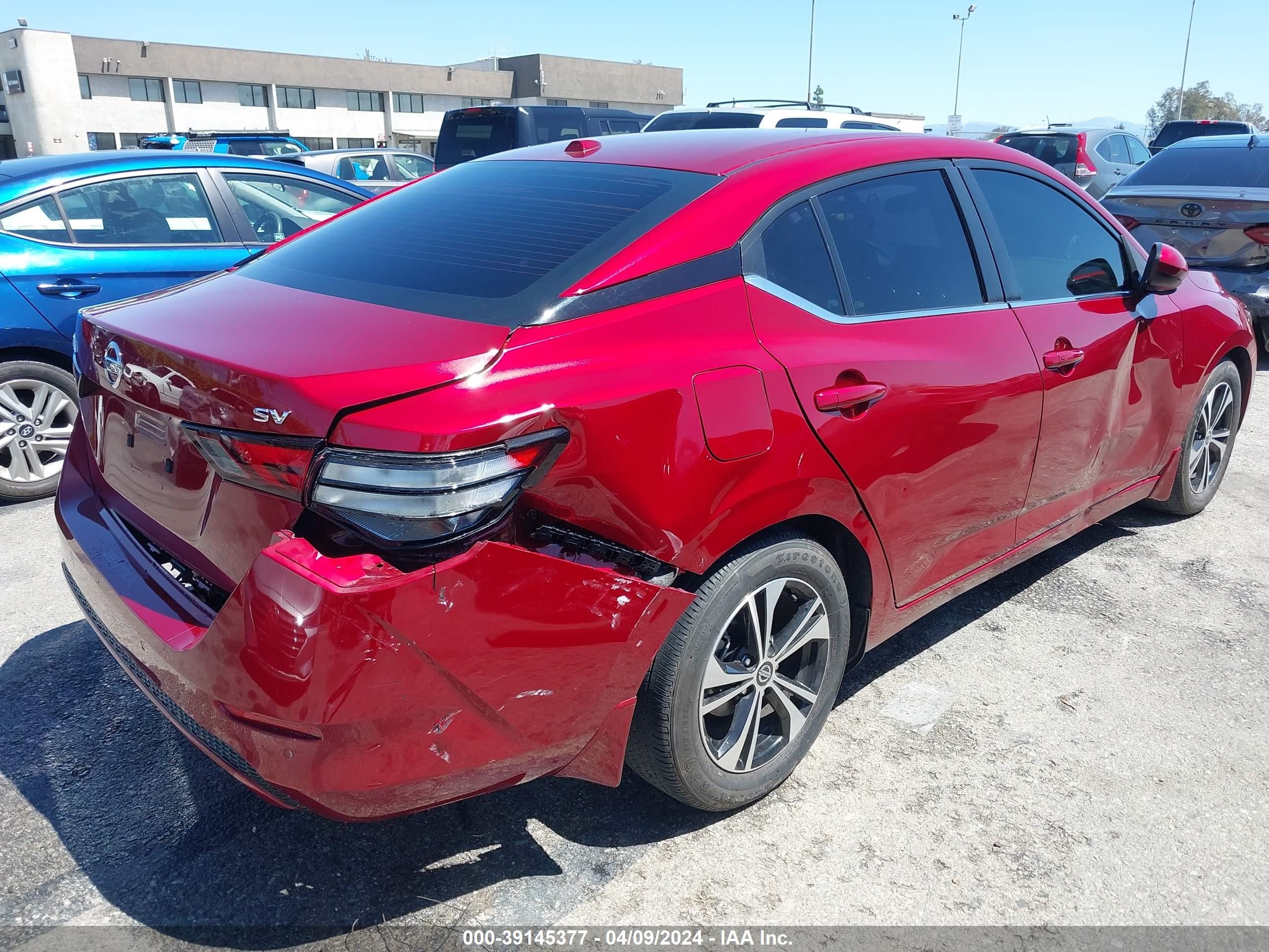 2022 Nissan Sentra Sv Xtronic Cvt vin: 3N1AB8CVXNY208603