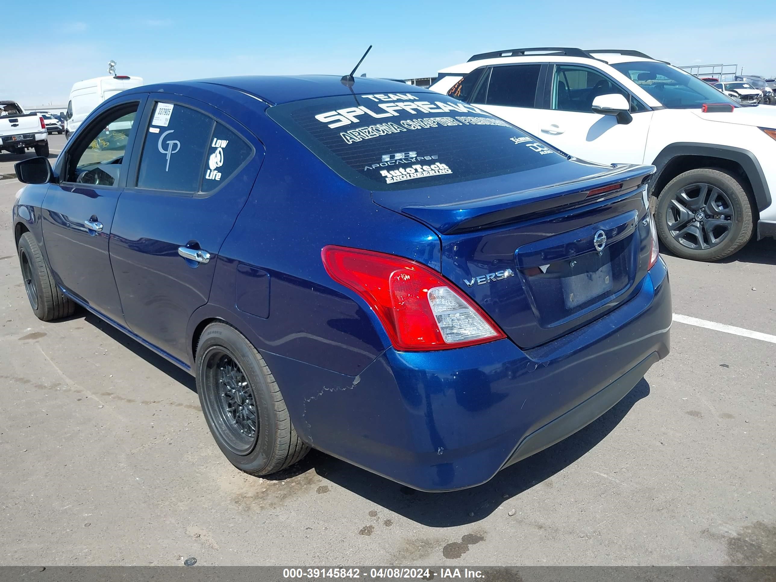 2018 Nissan Versa 1.6 Sv vin: 3N1CN7AP1JL873587