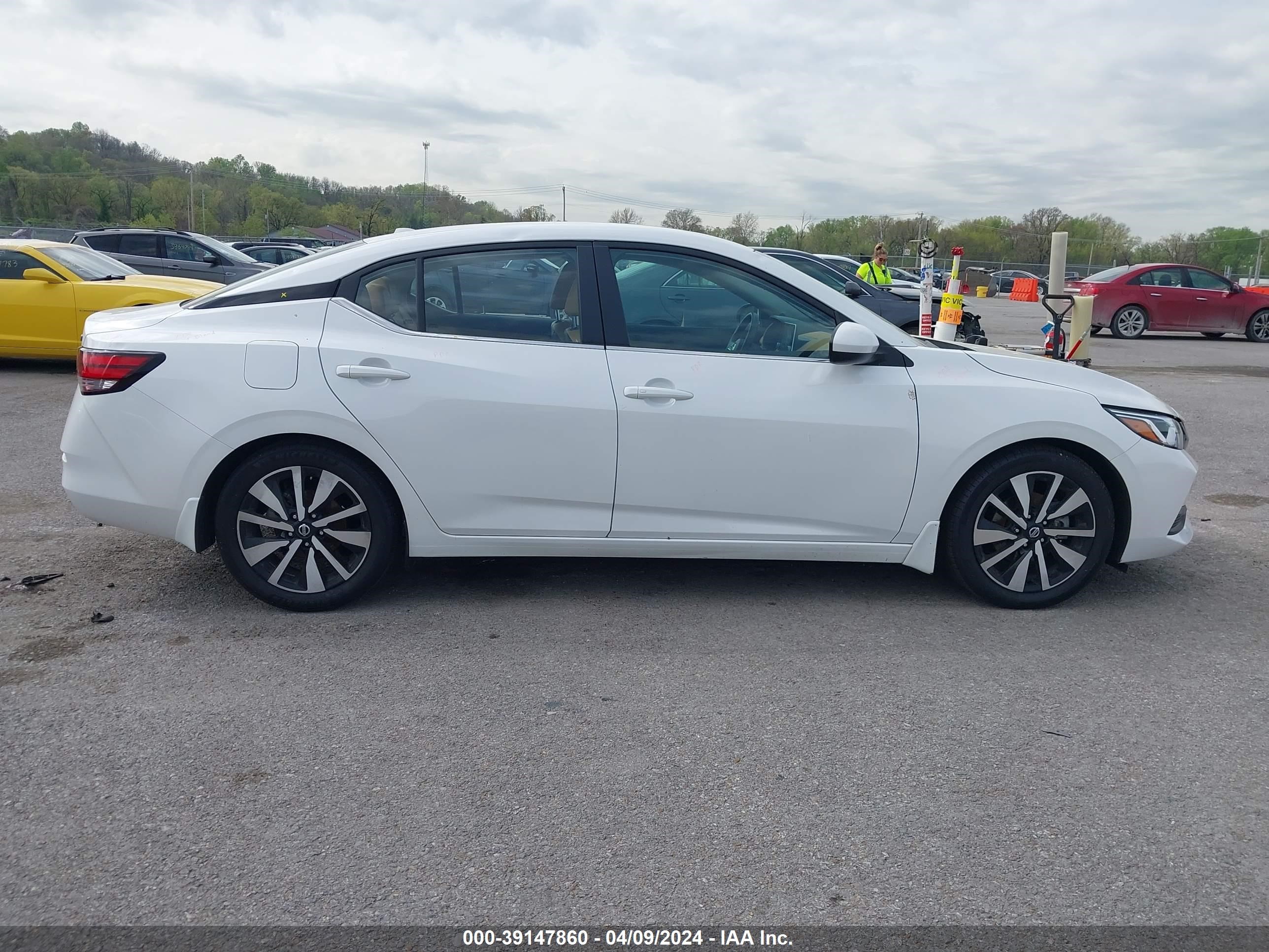 2021 Nissan Sentra Sv Xtronic Cvt vin: 3N1AB8CV7MY321472