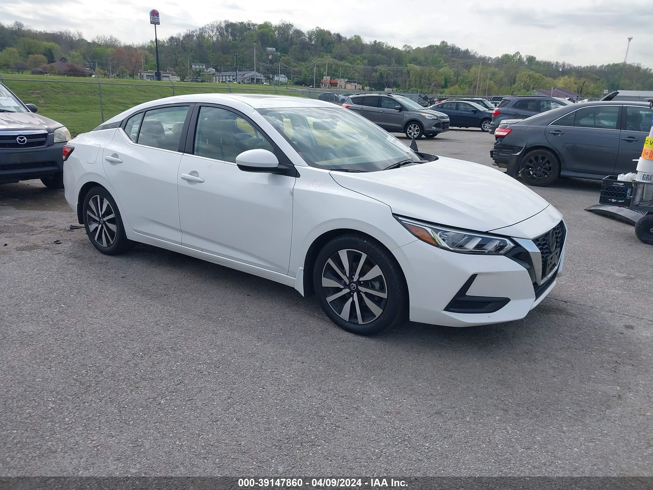 2021 Nissan Sentra Sv Xtronic Cvt vin: 3N1AB8CV7MY321472