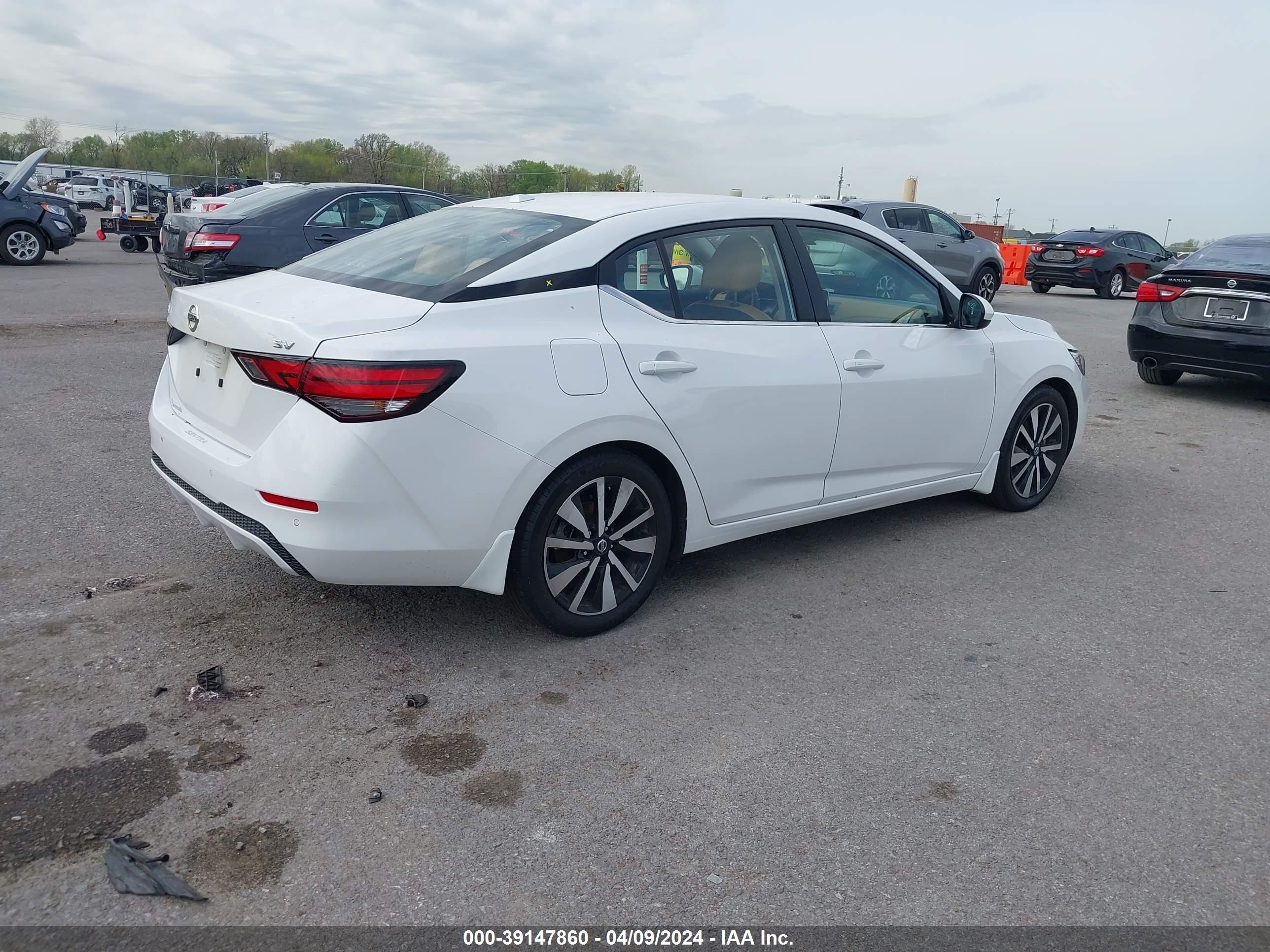 2021 Nissan Sentra Sv Xtronic Cvt vin: 3N1AB8CV7MY321472