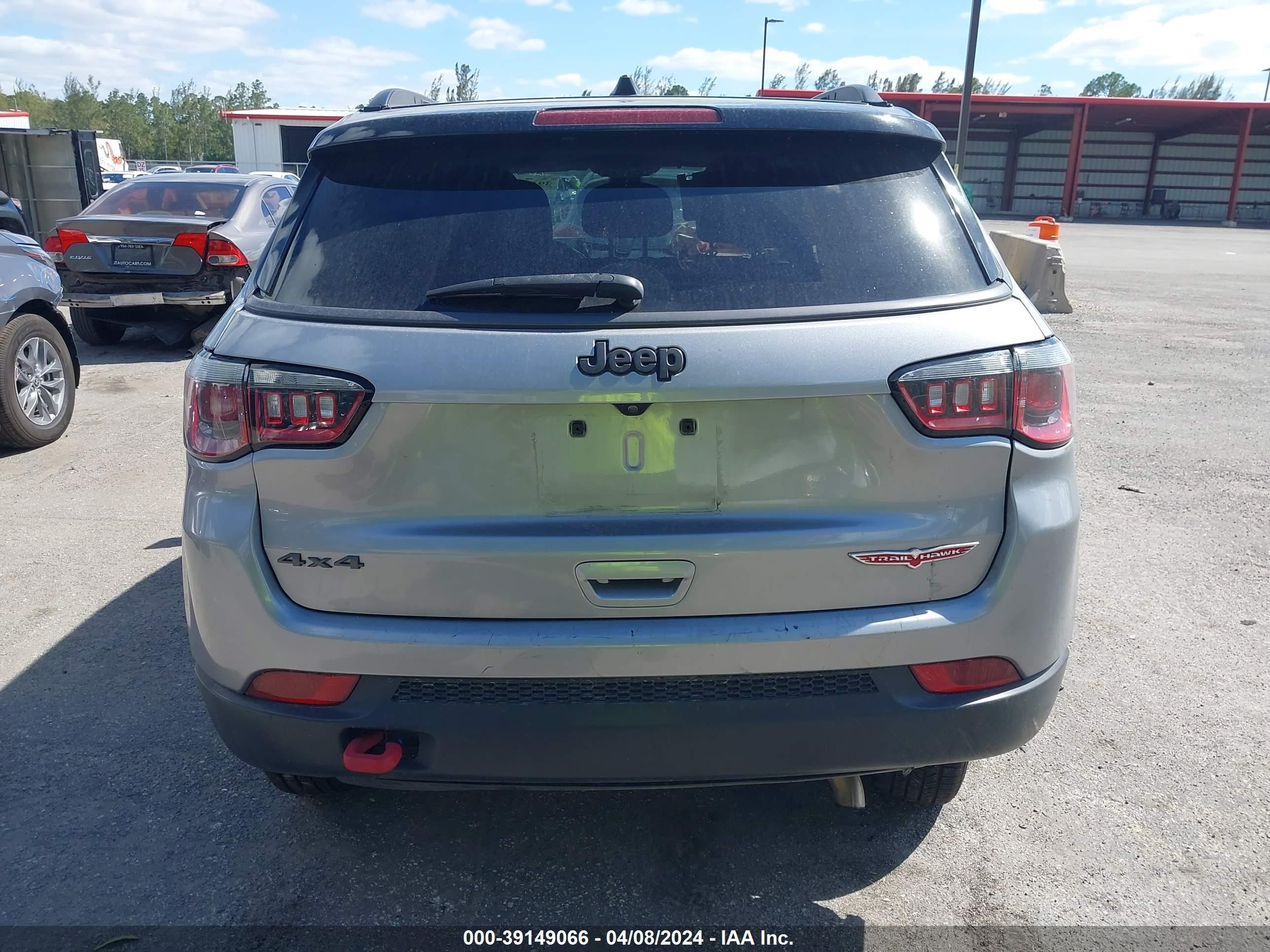 2020 Jeep Compass Trailhawk 4X4 vin: 3C4NJDDB3LT189532