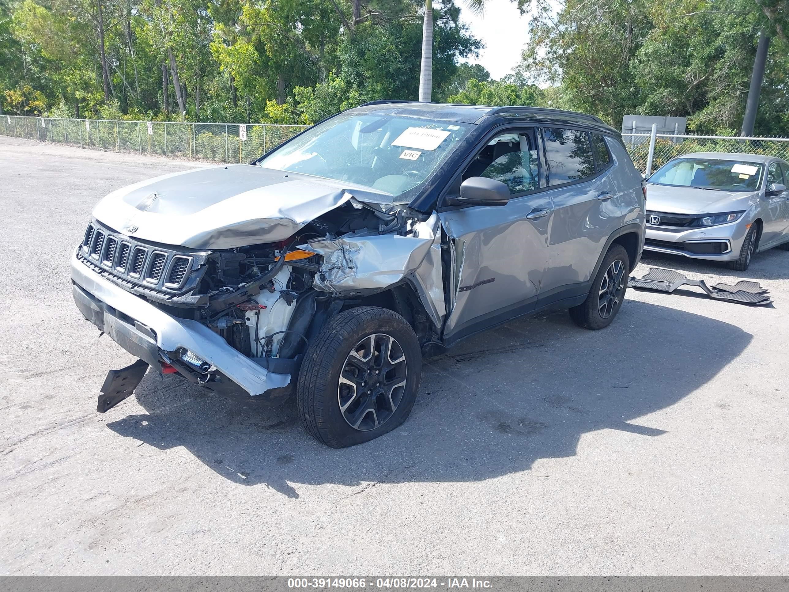 2020 Jeep Compass Trailhawk 4X4 vin: 3C4NJDDB3LT189532