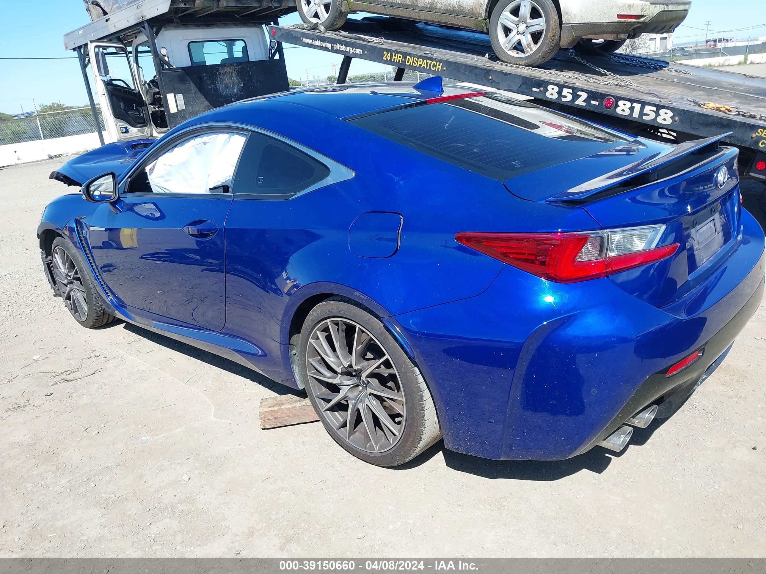 2015 Lexus Rc F vin: JTHHP5BC7F5004138