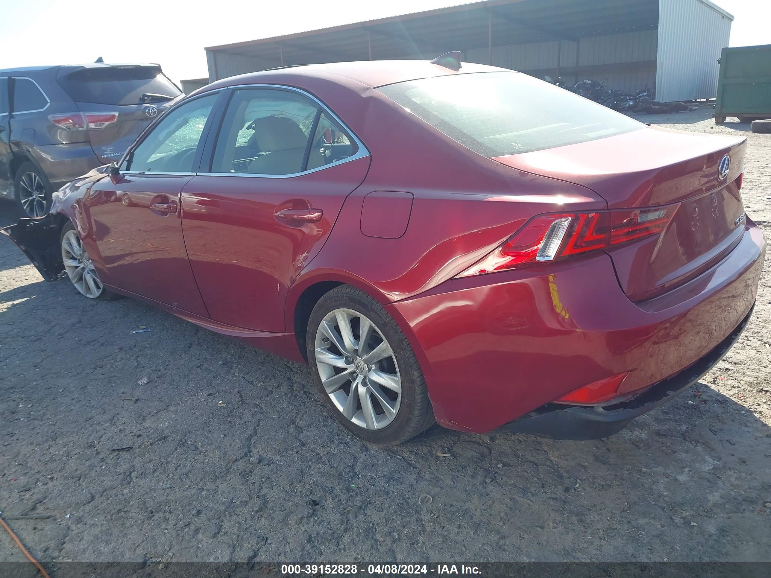 2015 Lexus Is 250 vin: JTHBF1D22F5061501